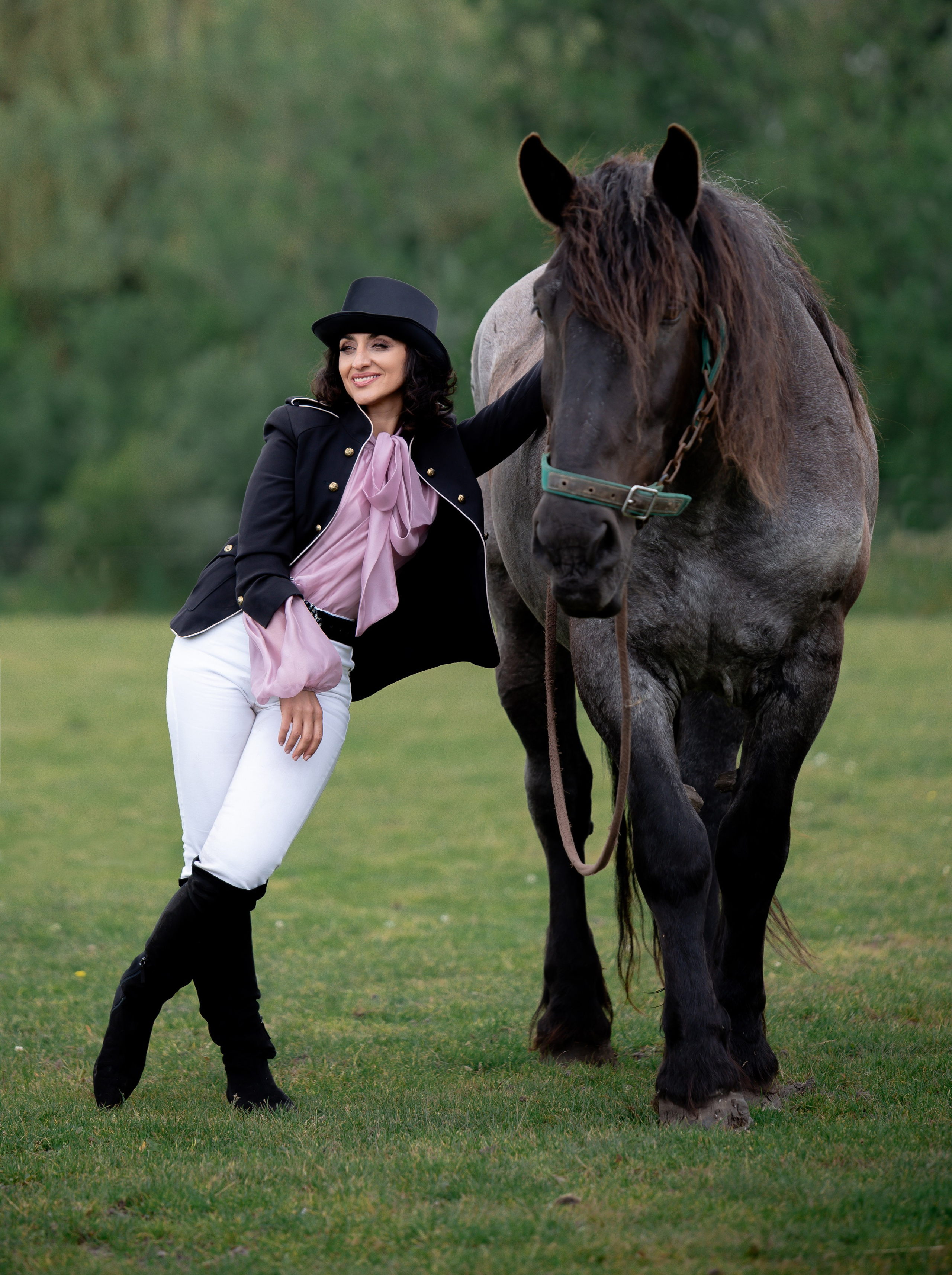 Photoshoot with Horses. Professional Photograher, Antwerpen/Belgium