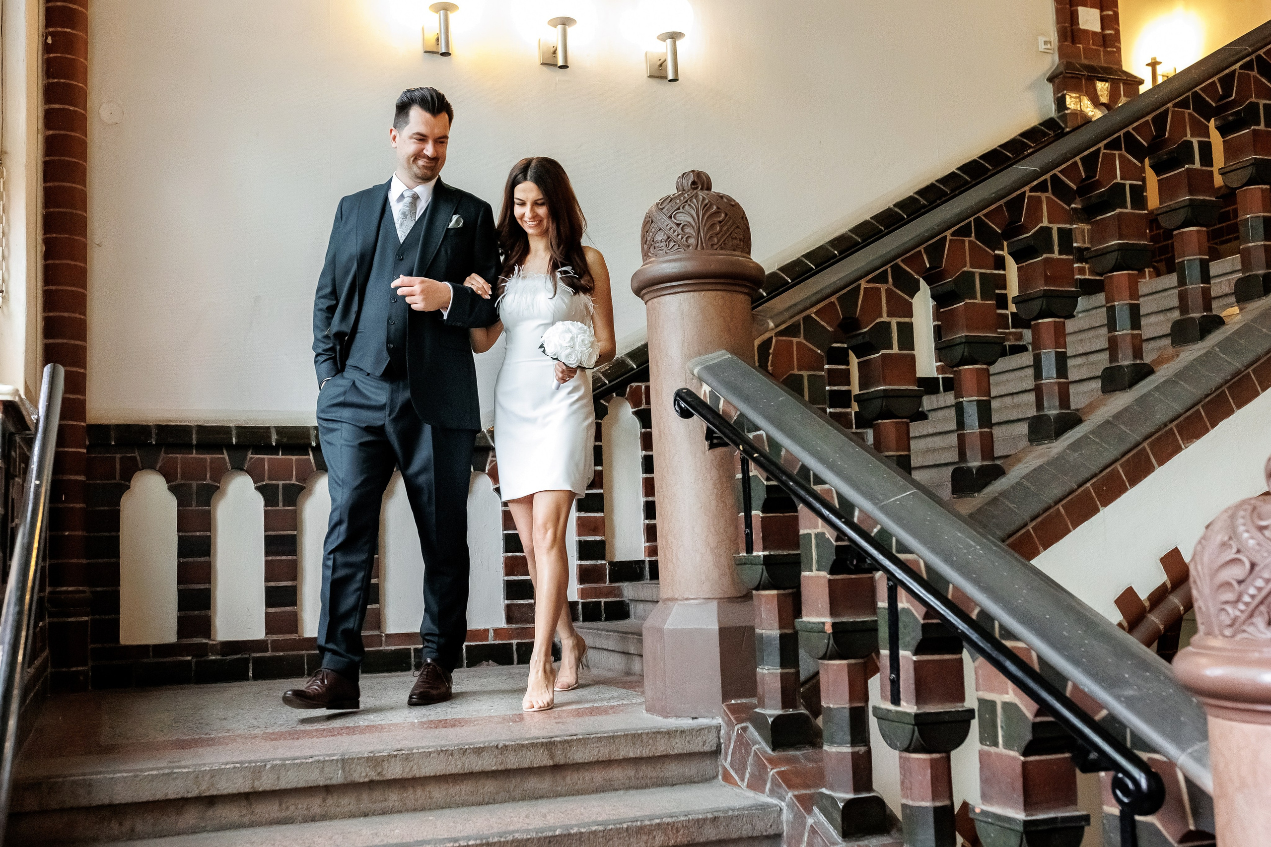 Jana & Max | Standesamtliche Hochzeit im Schmargendorf. Hochzeitsfotografie in Berlin Nataliia Schütze