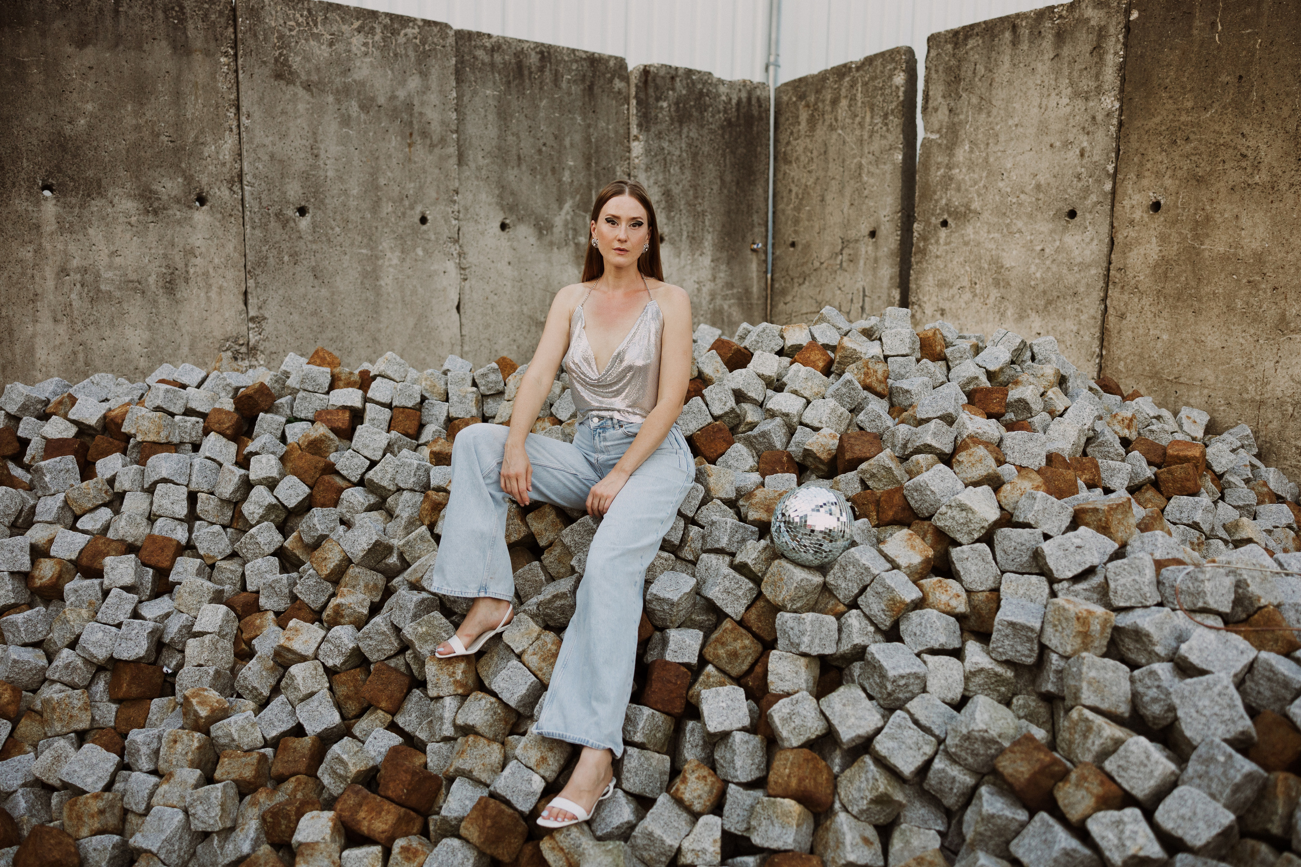 Творческая фотосессия в порту Карлсруэ. Фотограф в Германии — Мария Чистякова