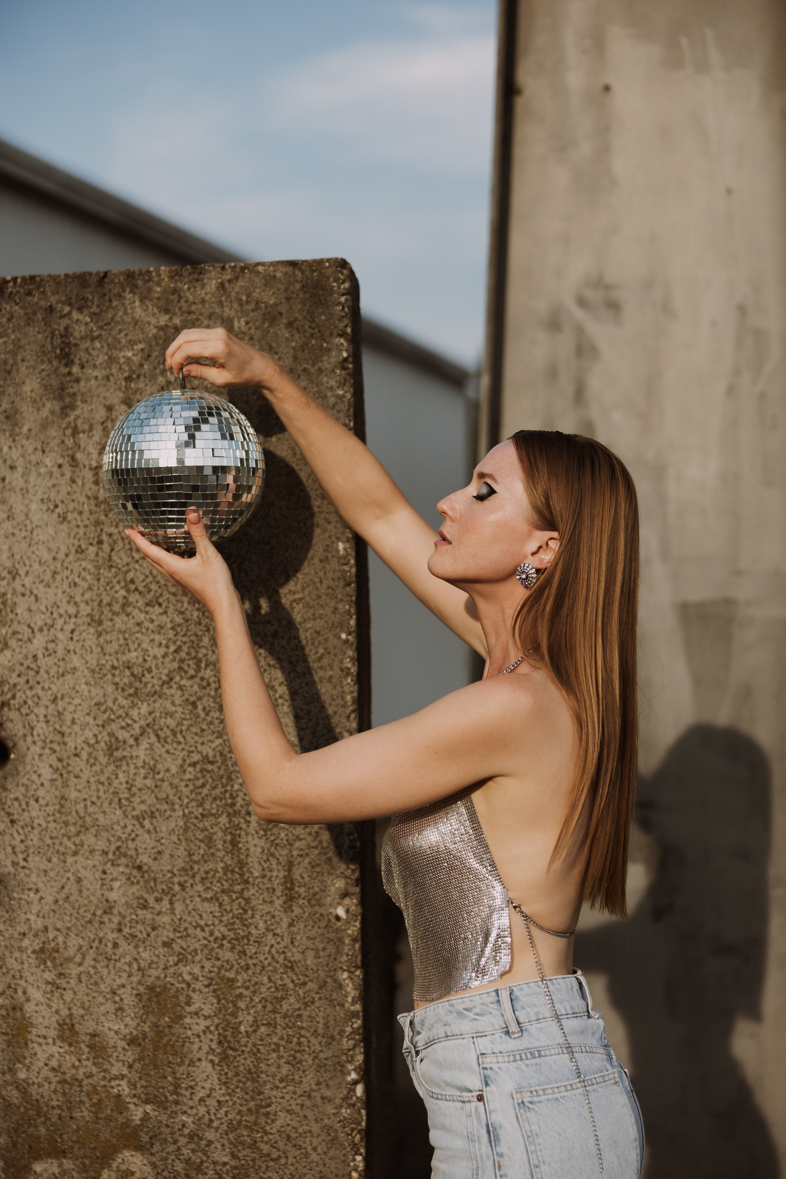 Творческая фотосессия в порту Карлсруэ. Фотограф в Германии — Мария Чистякова