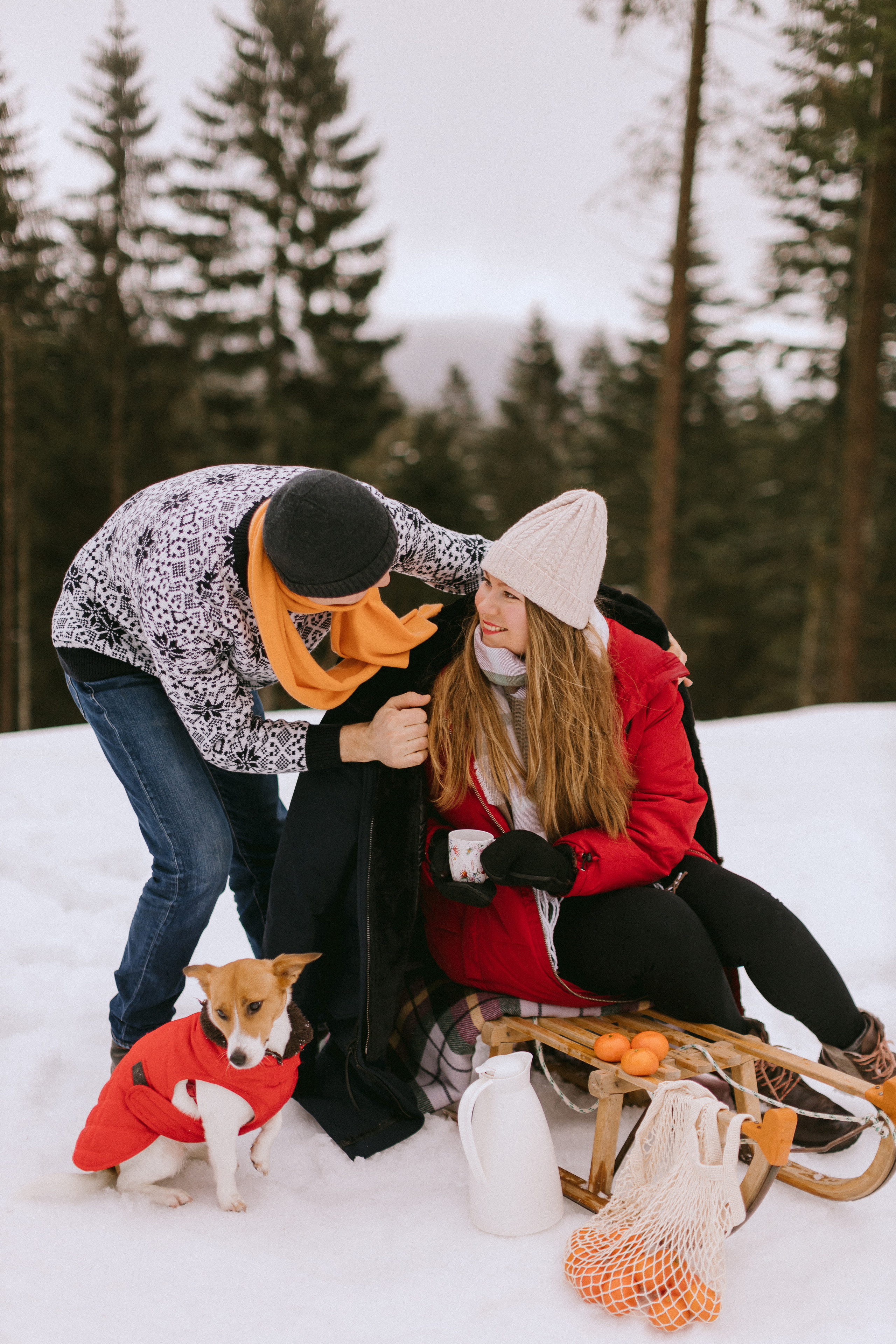 Семейная фотосессия в зимнем лесу. Maria Chistyakovа — Fotografin in Karlsruhe, Baden-Baden und Umgebung
