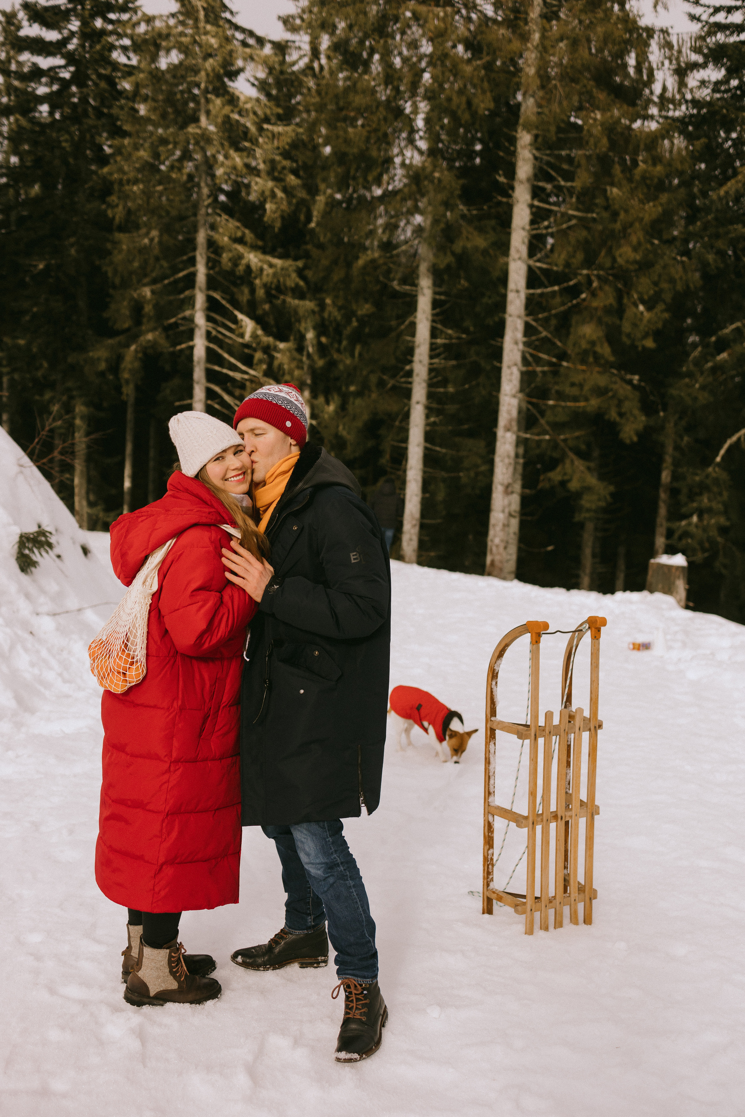 Семейная фотосессия в зимнем лесу. Maria Chistyakovа — Fotografin in Karlsruhe, Baden-Baden und Umgebung