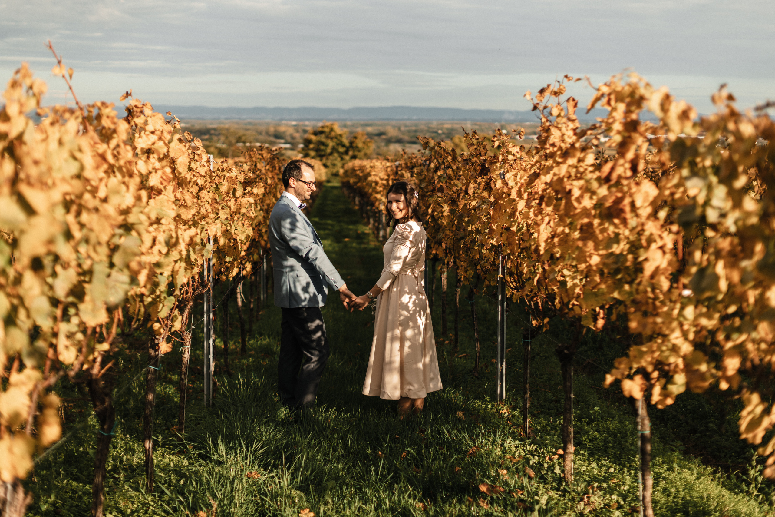 Свадебная фотосессия в виноградниках. Фотограф в Германии — Мария Чистякова