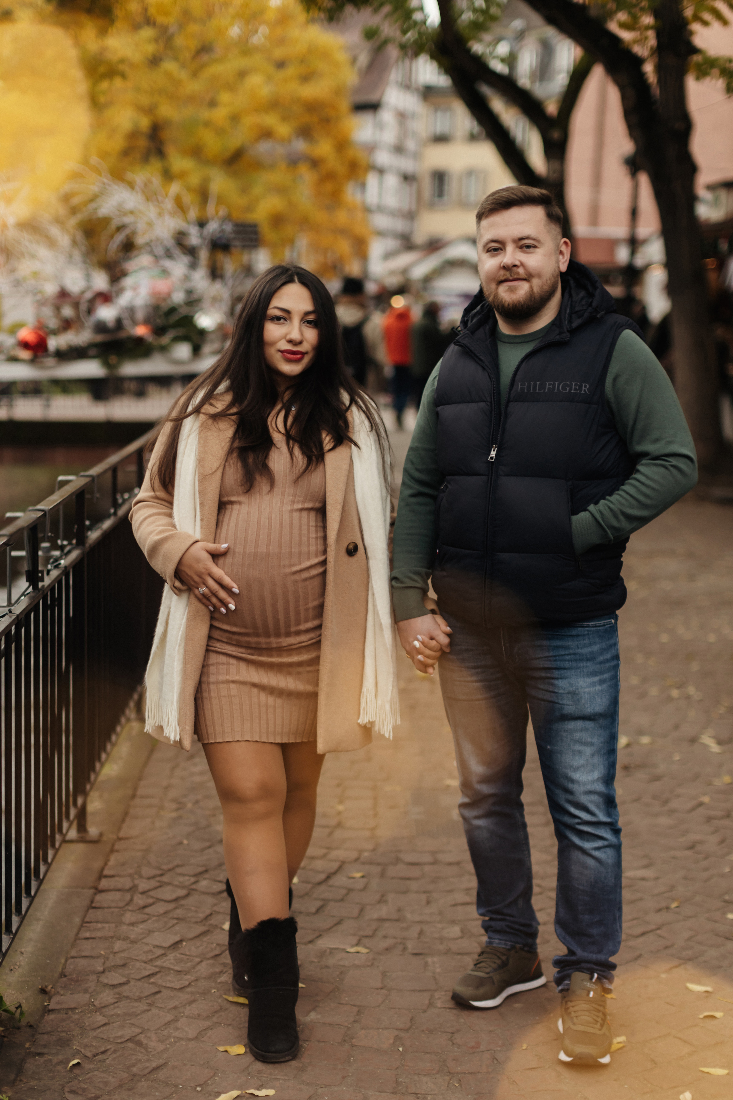 Фотосессия беременности в городе Кольмар. Фотограф в Германии — Мария Чистякова