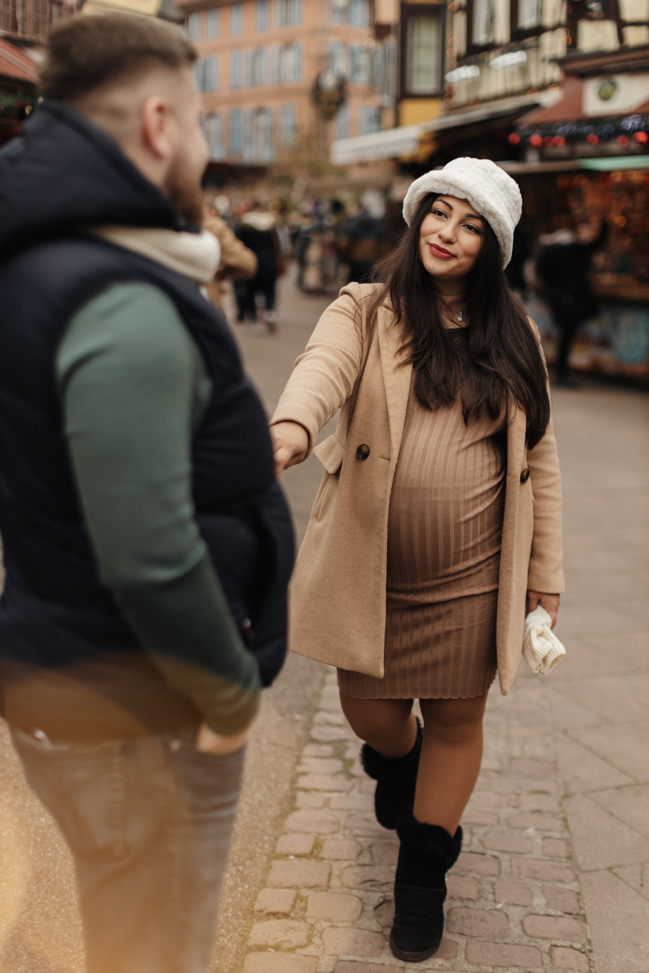 Фотосессия беременности в городе Кольмар. Фотограф в Германии — Мария Чистякова