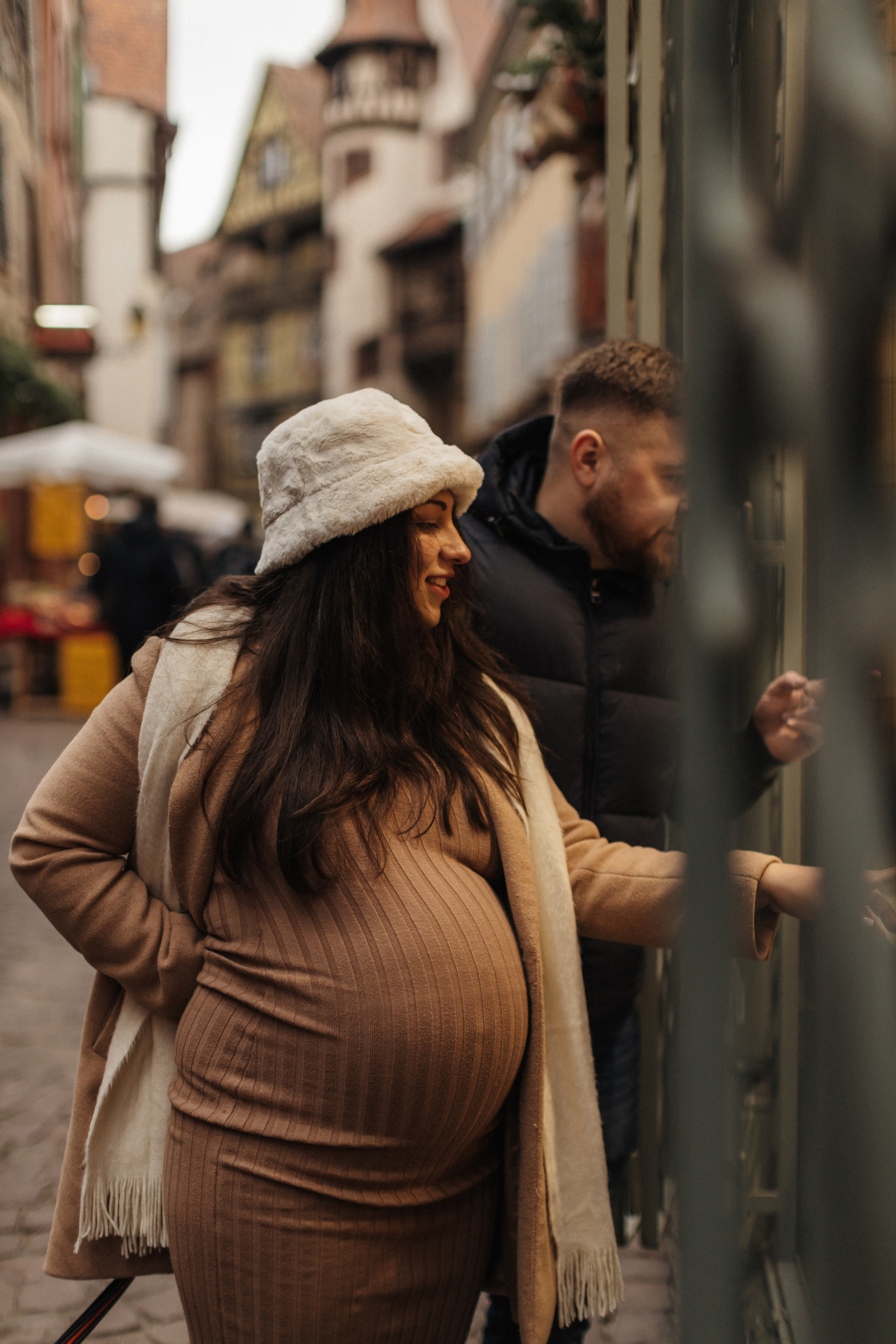 Фотосессия беременности в городе Кольмар. Фотограф в Германии — Мария Чистякова