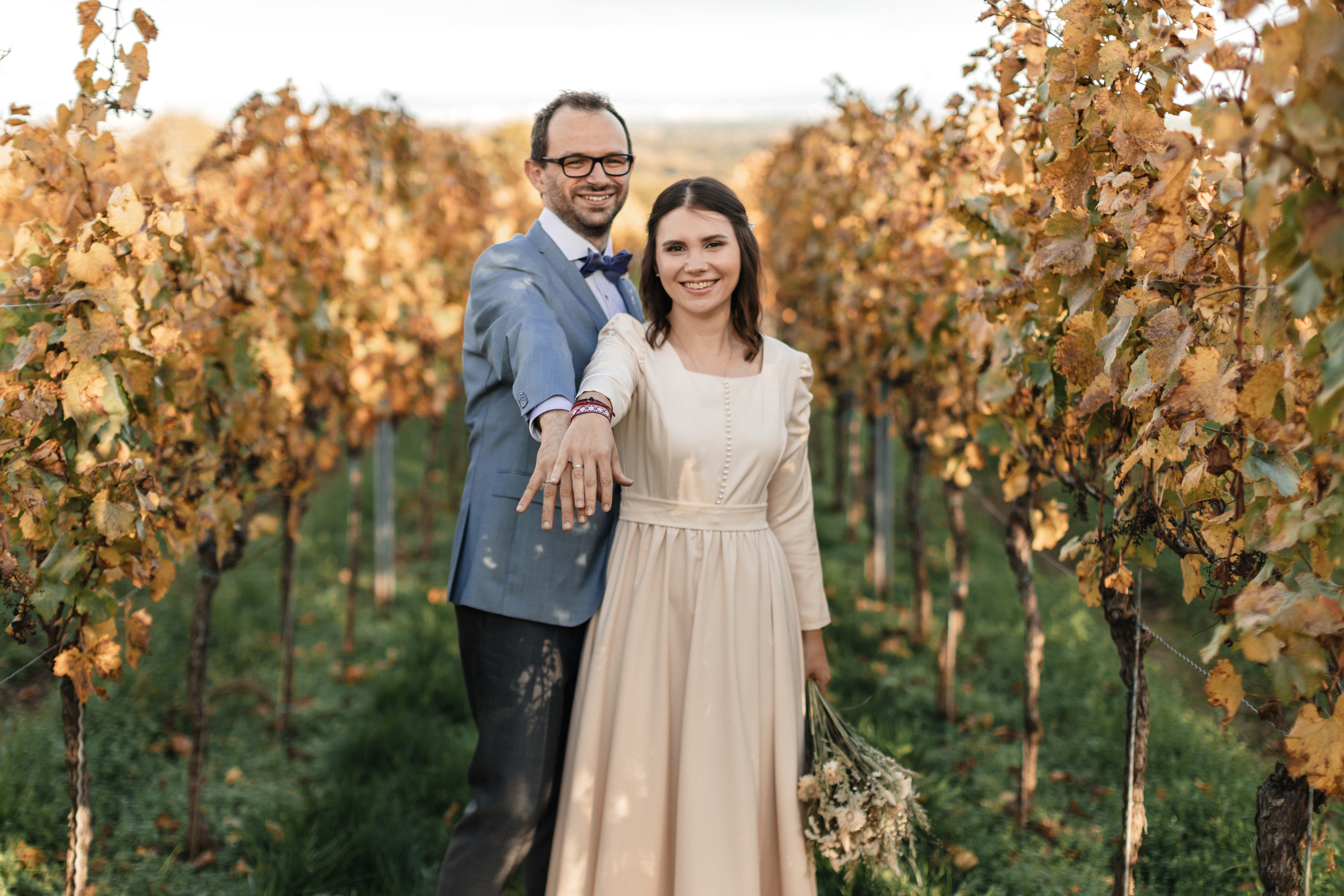 Свадебная фотосессия в виноградниках. Фотограф в Германии — Мария Чистякова