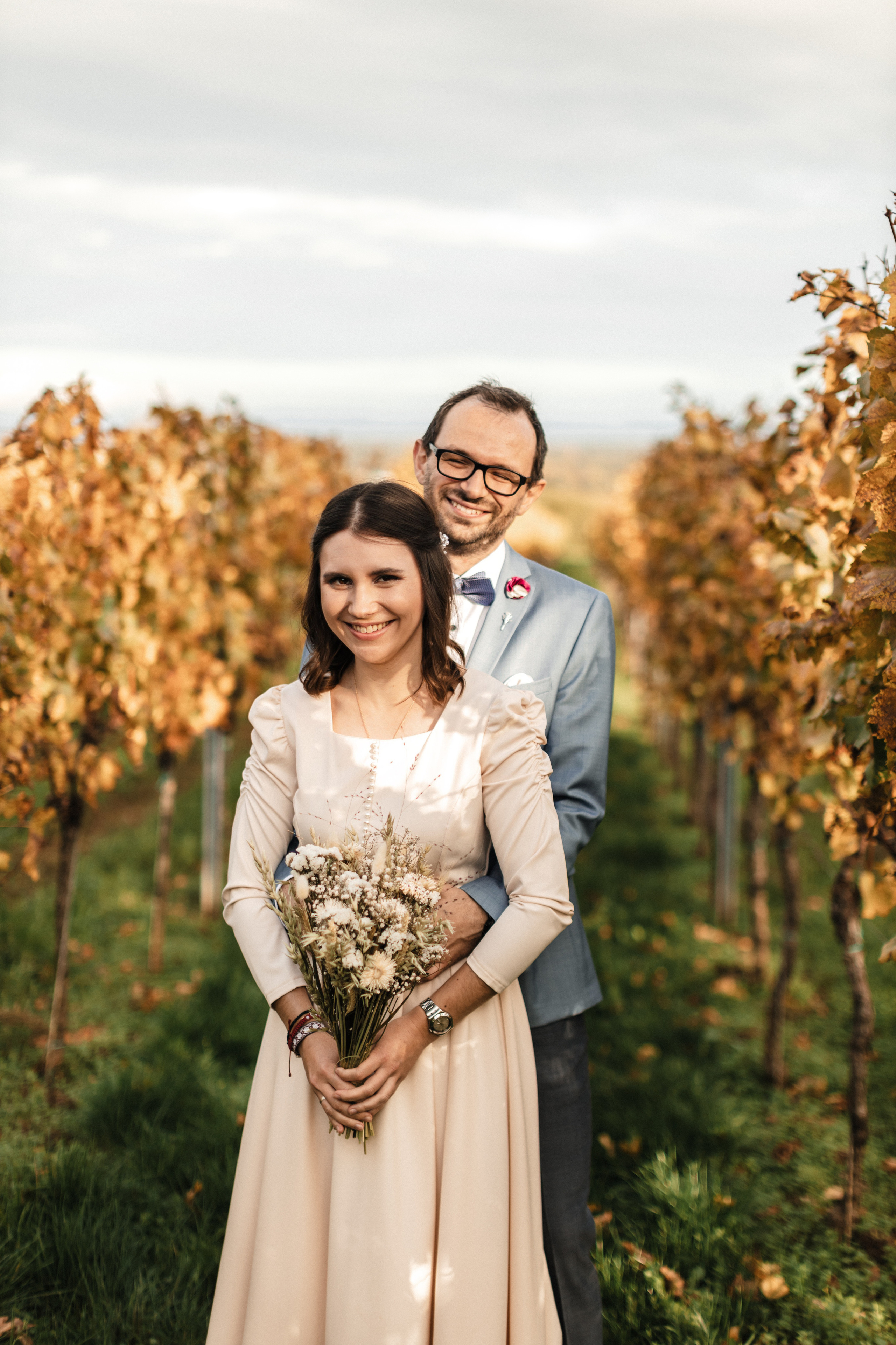 Свадебная фотосессия в виноградниках. Фотограф в Германии — Мария Чистякова