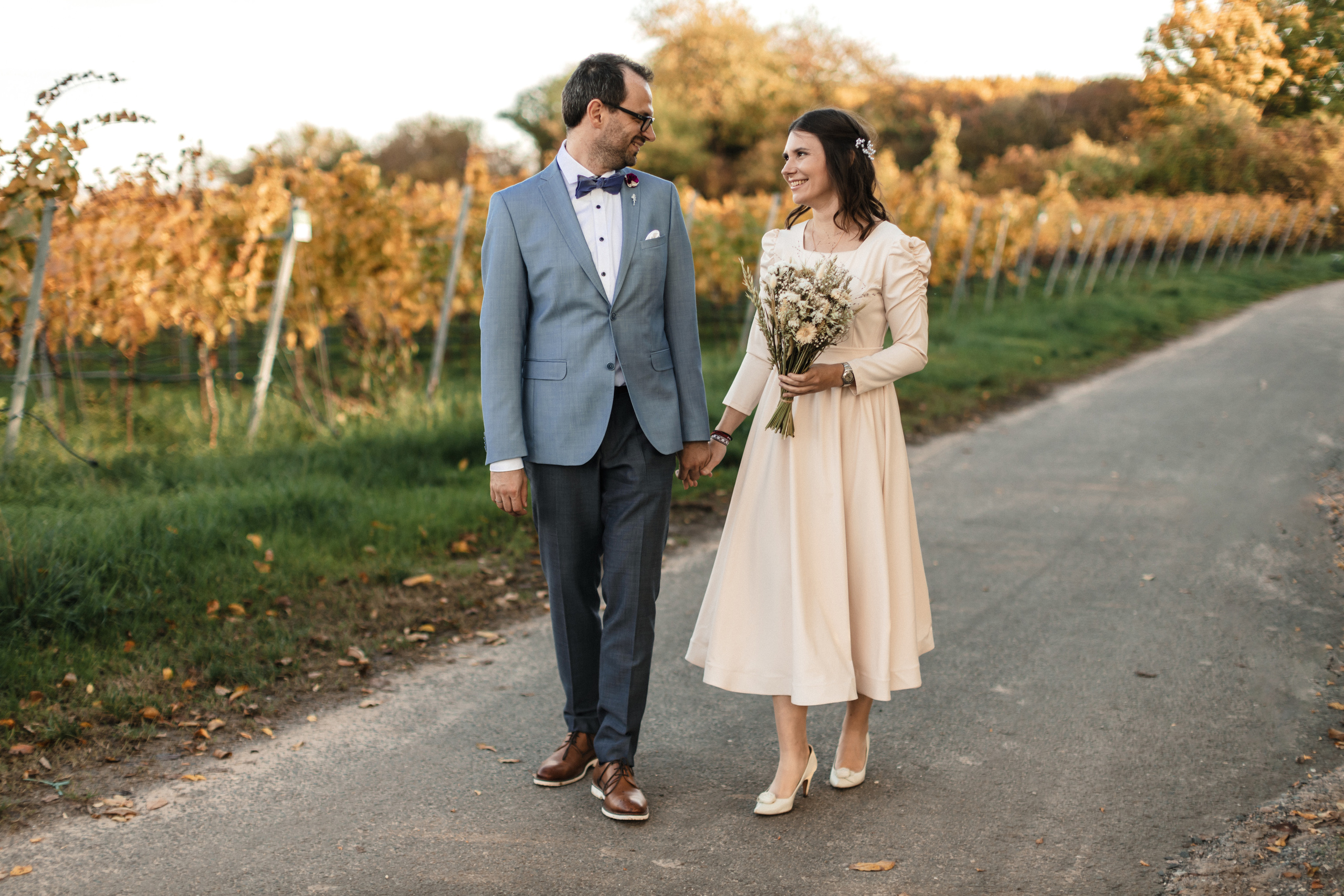 Свадебная фотосессия в виноградниках. Фотограф в Германии — Мария Чистякова