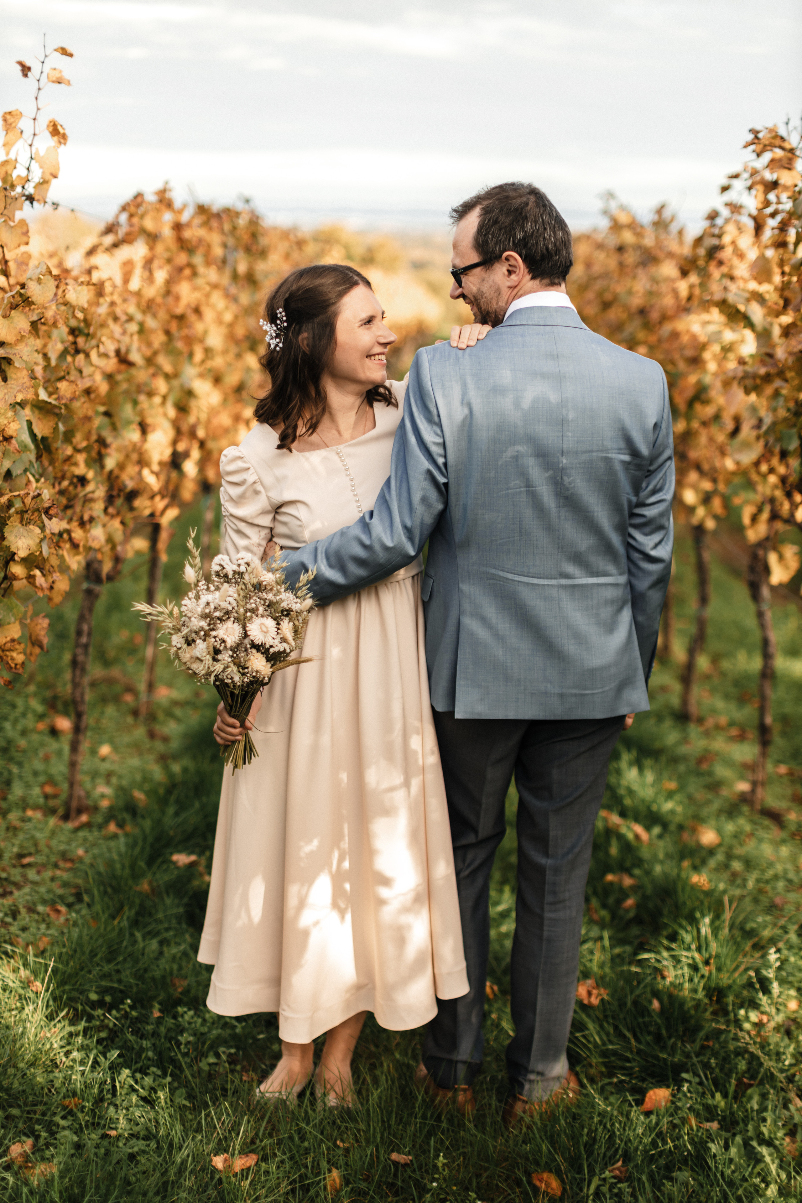 Свадебная фотосессия в виноградниках. Фотограф в Германии — Мария Чистякова