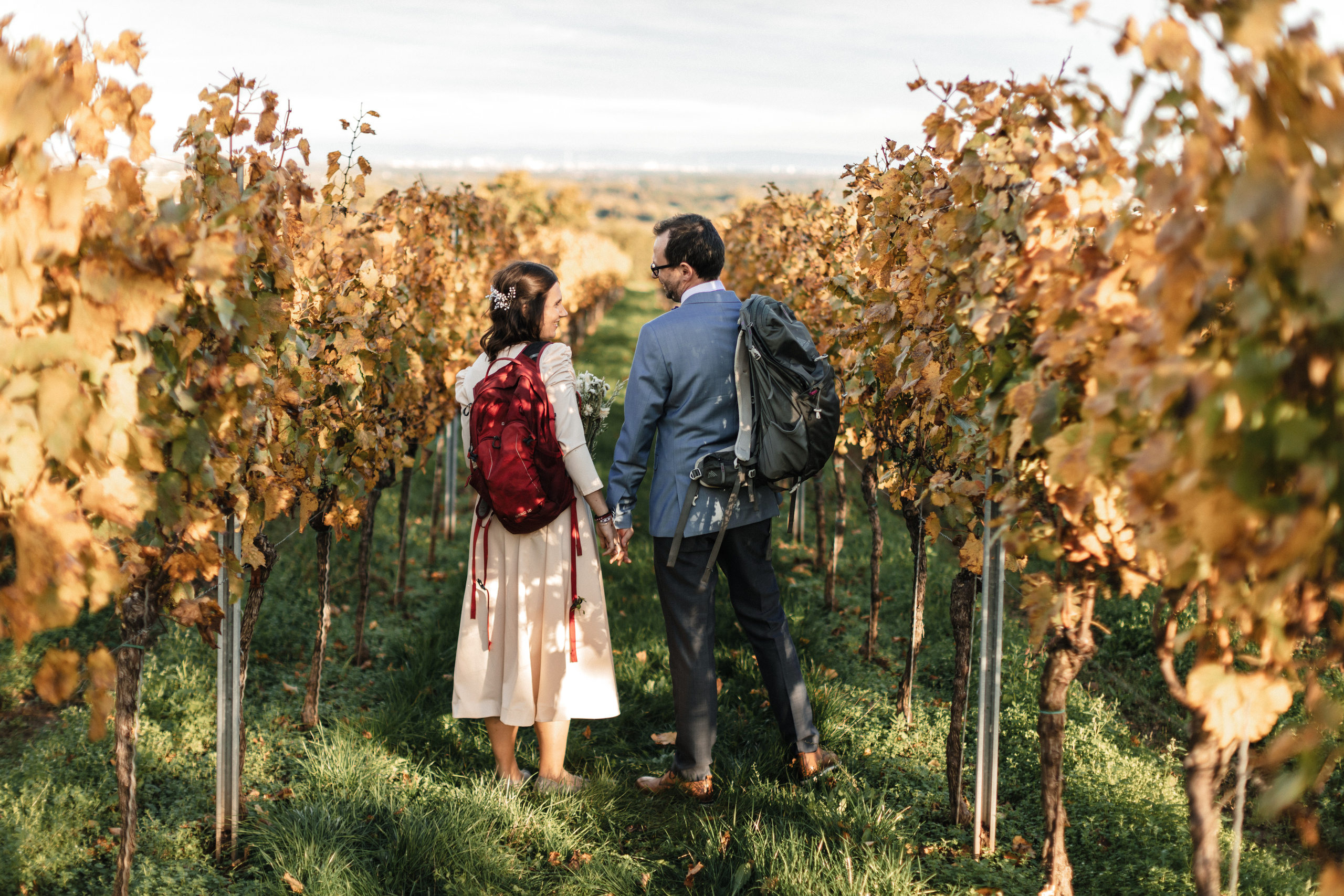 Свадебная фотосессия в виноградниках. Фотограф в Германии — Мария Чистякова