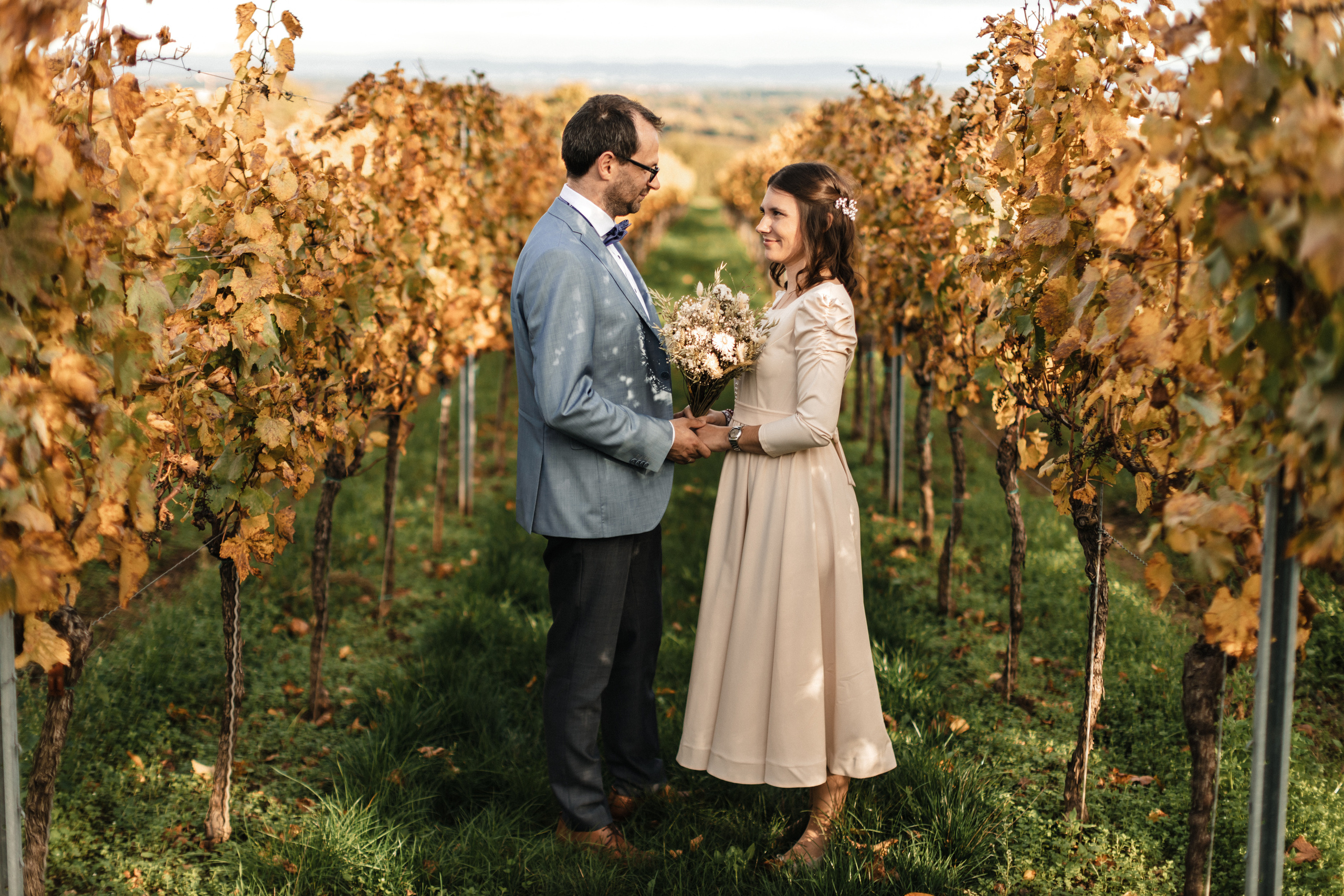 Свадебная фотосессия в виноградниках. Фотограф в Германии — Мария Чистякова