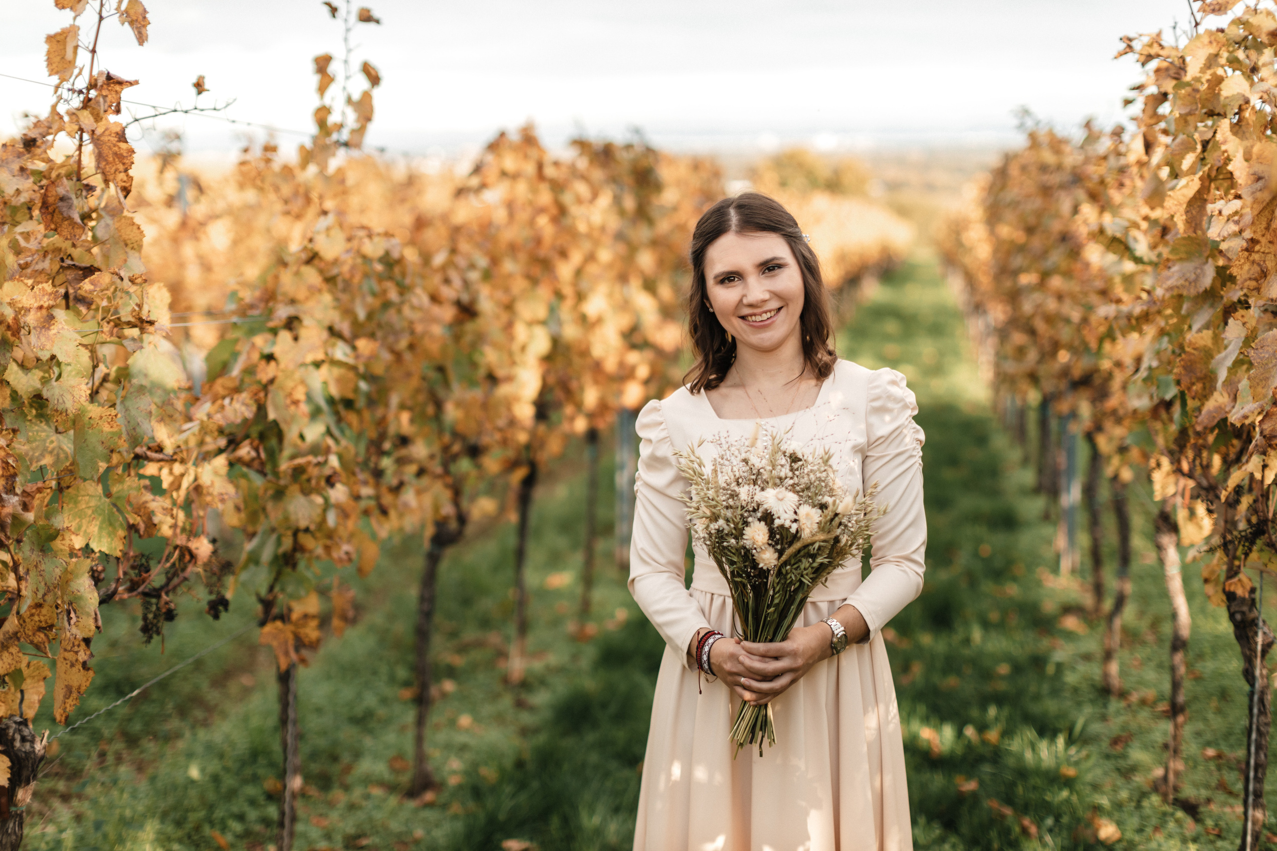 Свадебная фотосессия в виноградниках. Фотограф в Германии — Мария Чистякова