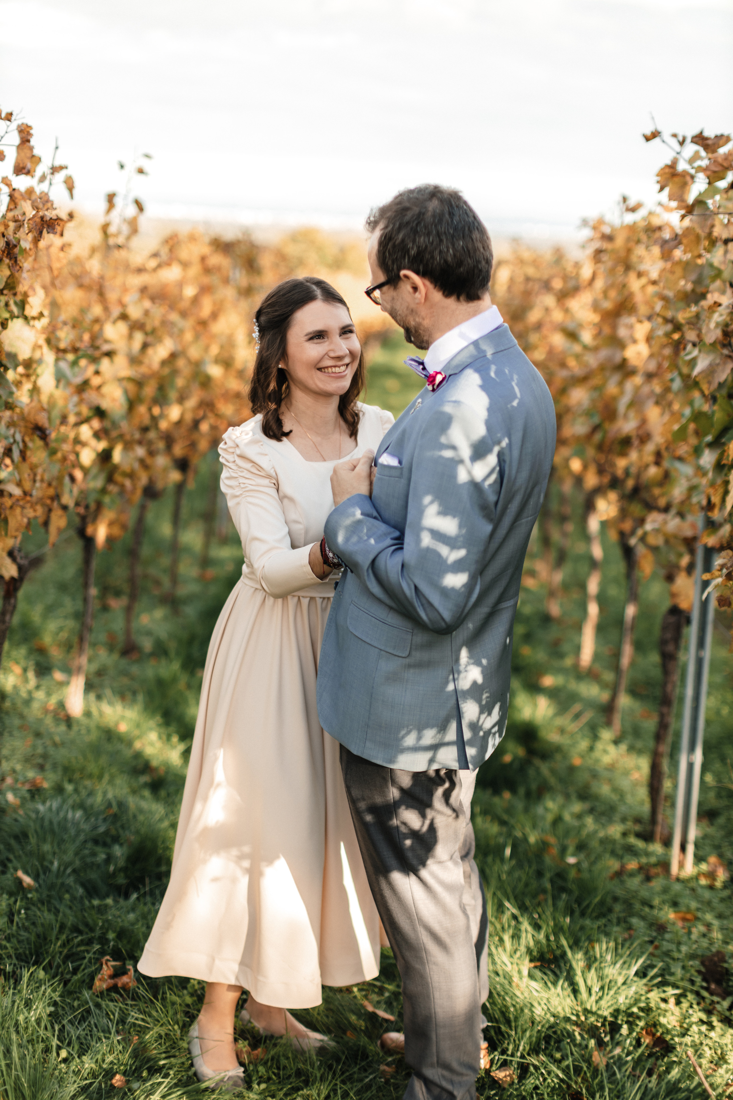 Свадебная фотосессия в виноградниках. Фотограф в Германии — Мария Чистякова