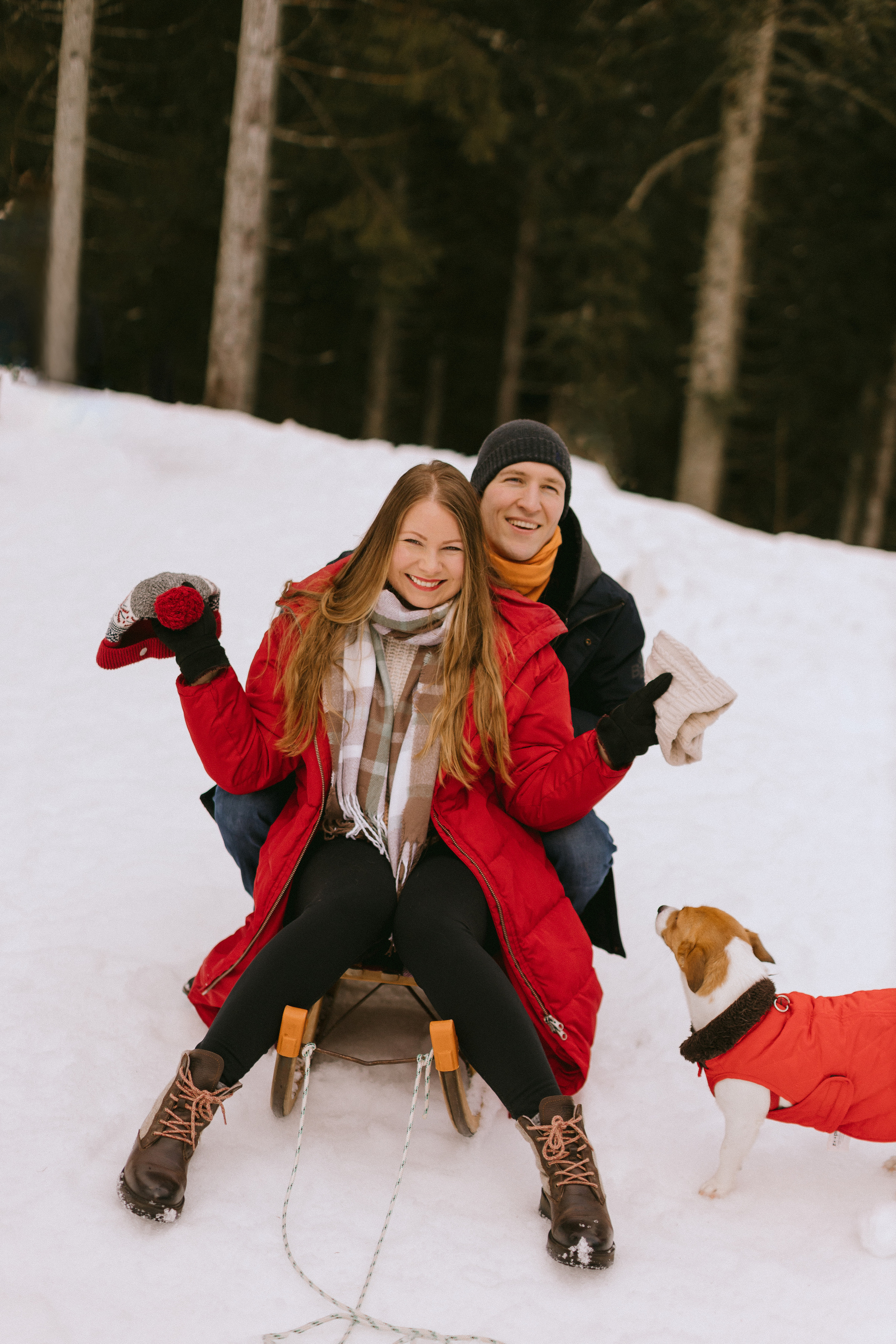 Семейная фотосессия в зимнем лесу. Maria Chistyakovа — Fotografin in Karlsruhe, Baden-Baden und Umgebung