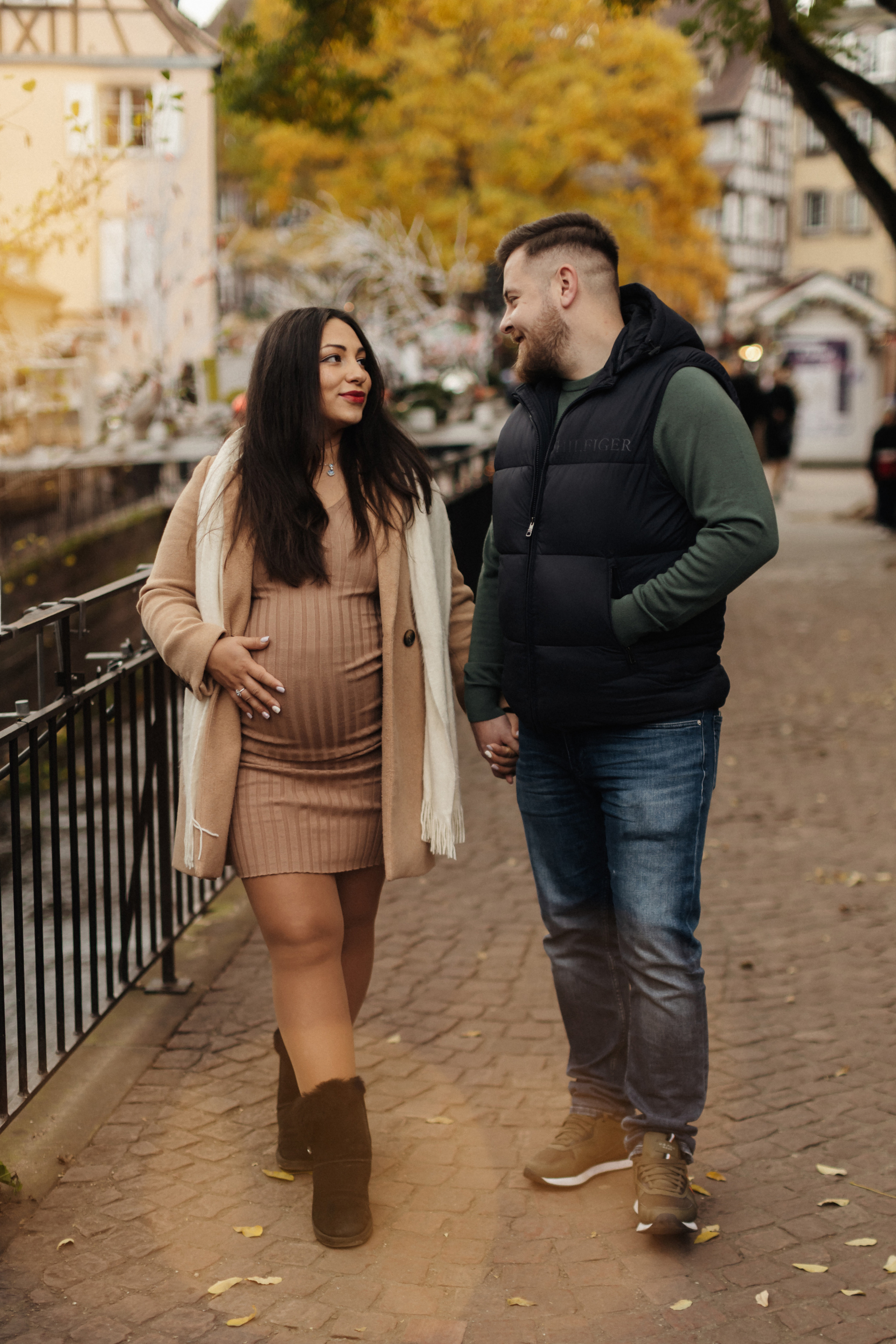 Фотосессия беременности в городе Кольмар. Фотограф в Германии — Мария Чистякова