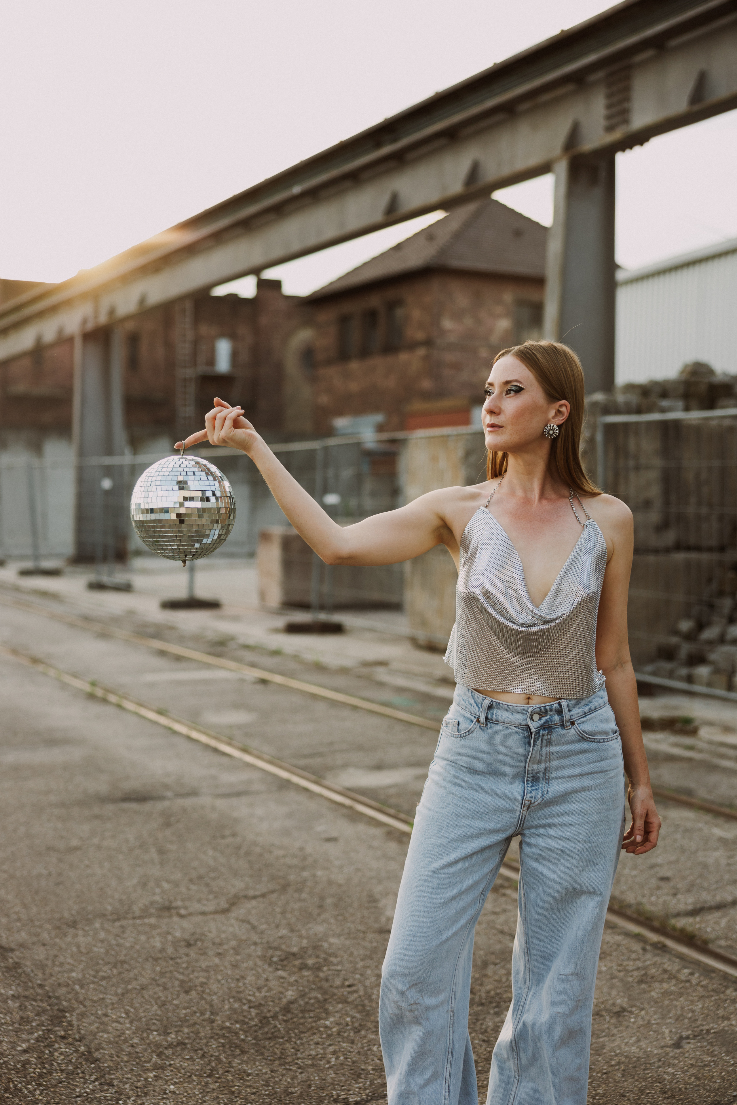 Творческая фотосессия в порту Карлсруэ. Фотограф в Германии — Мария Чистякова