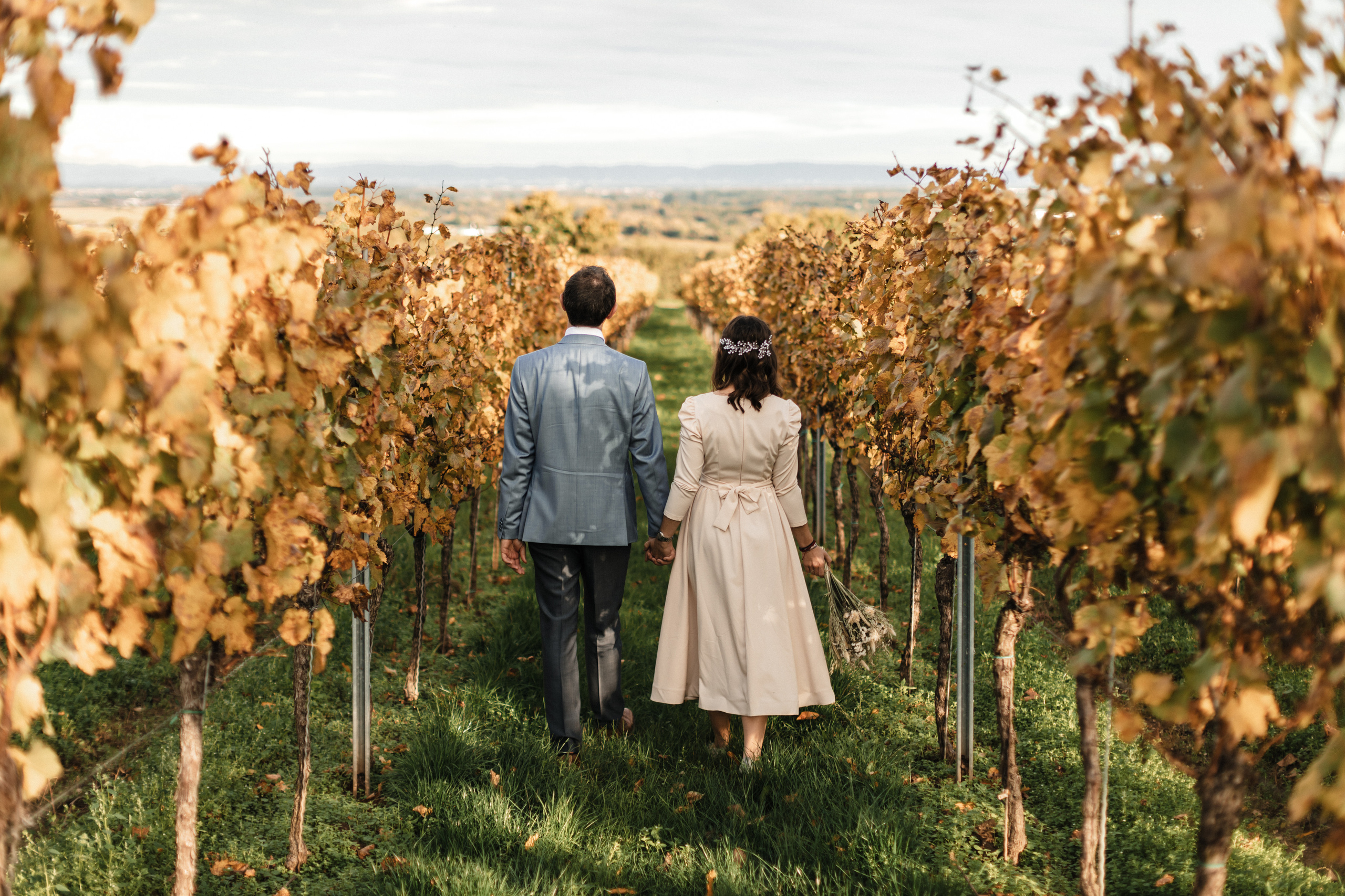 Свадебная фотосессия в виноградниках. Фотограф в Германии — Мария Чистякова