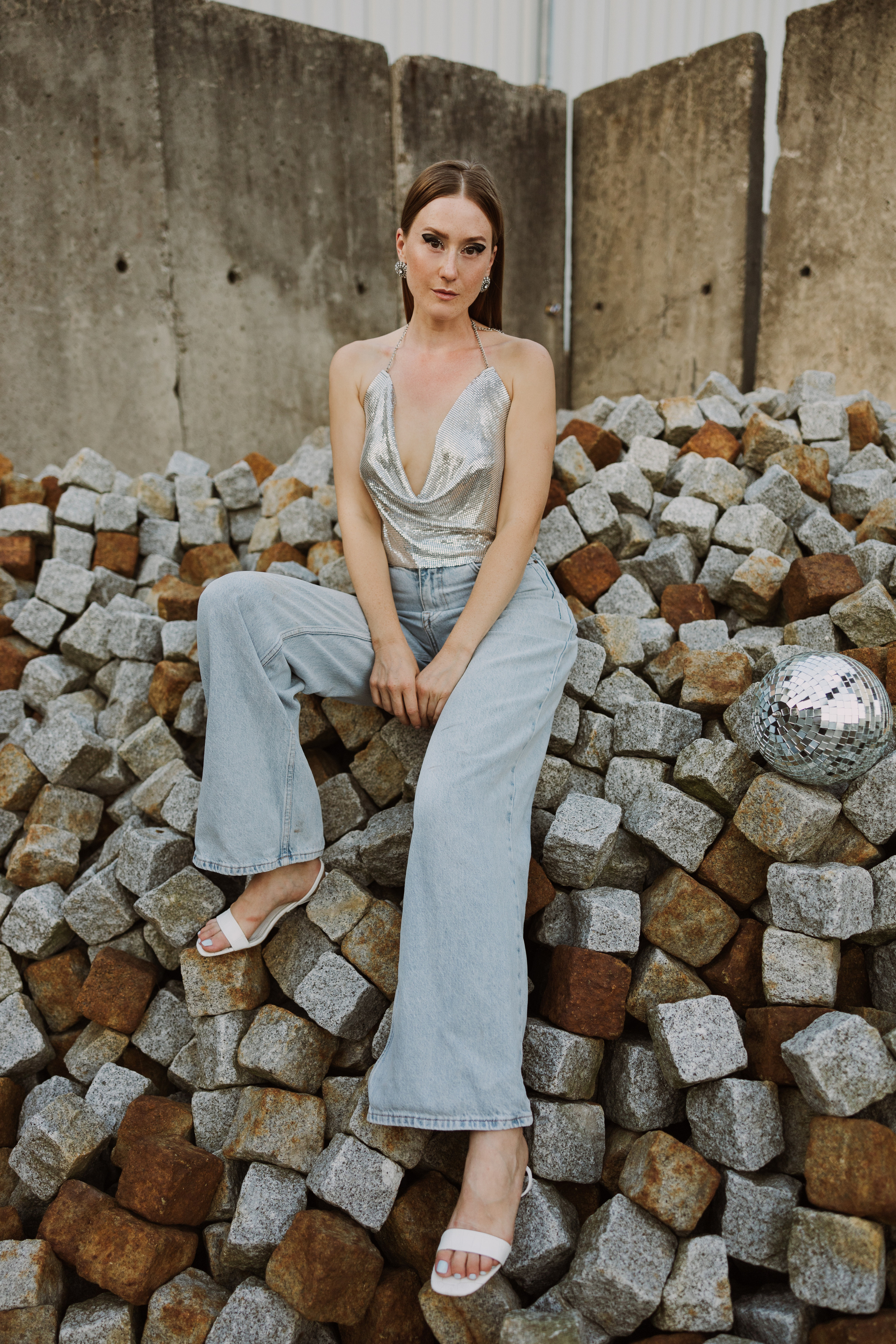 Творческая фотосессия в порту Карлсруэ. Фотограф в Германии — Мария Чистякова