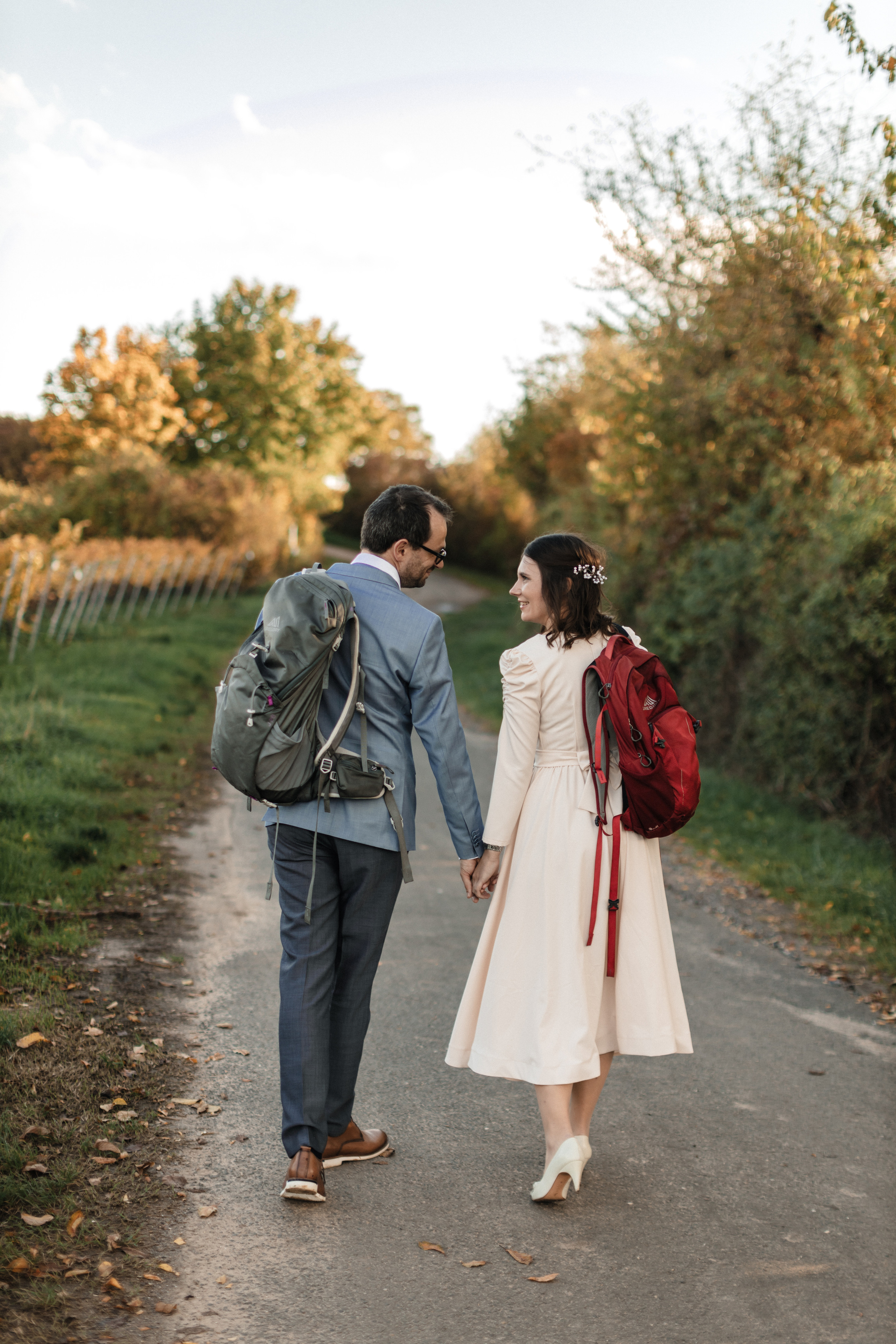 Свадебная фотосессия в виноградниках. Фотограф в Германии — Мария Чистякова