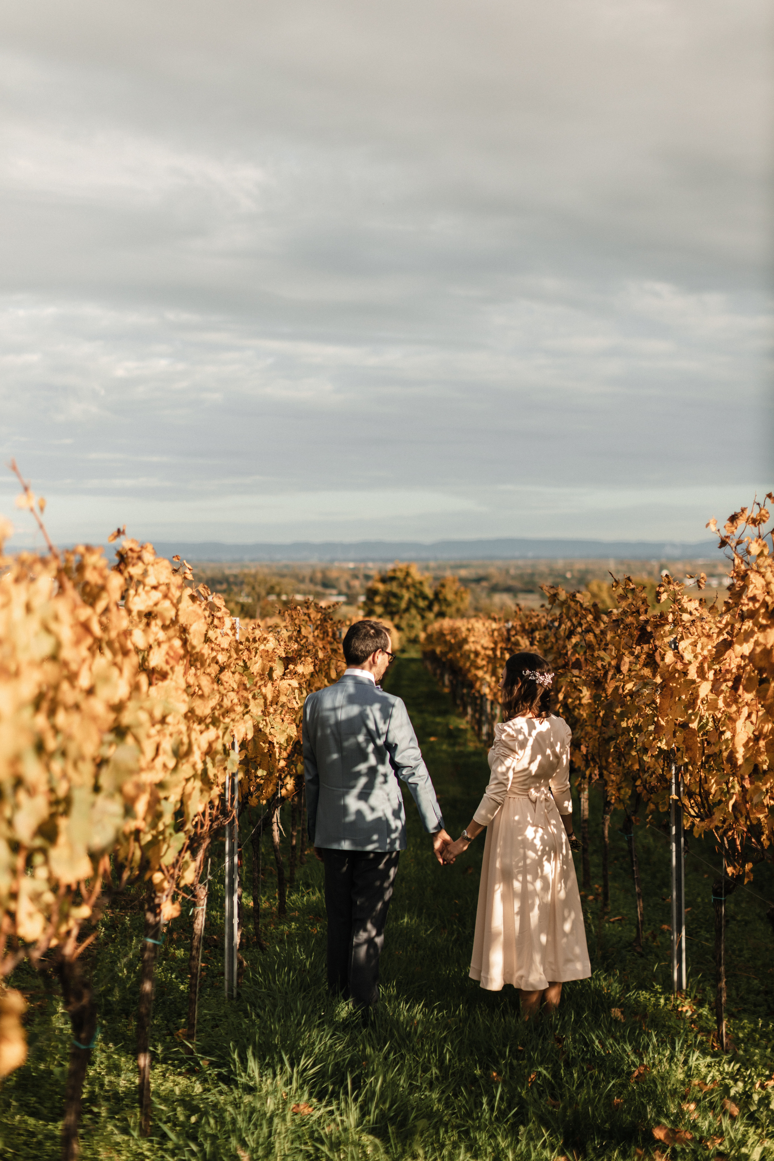 Свадебная фотосессия в виноградниках. Фотограф в Германии — Мария Чистякова