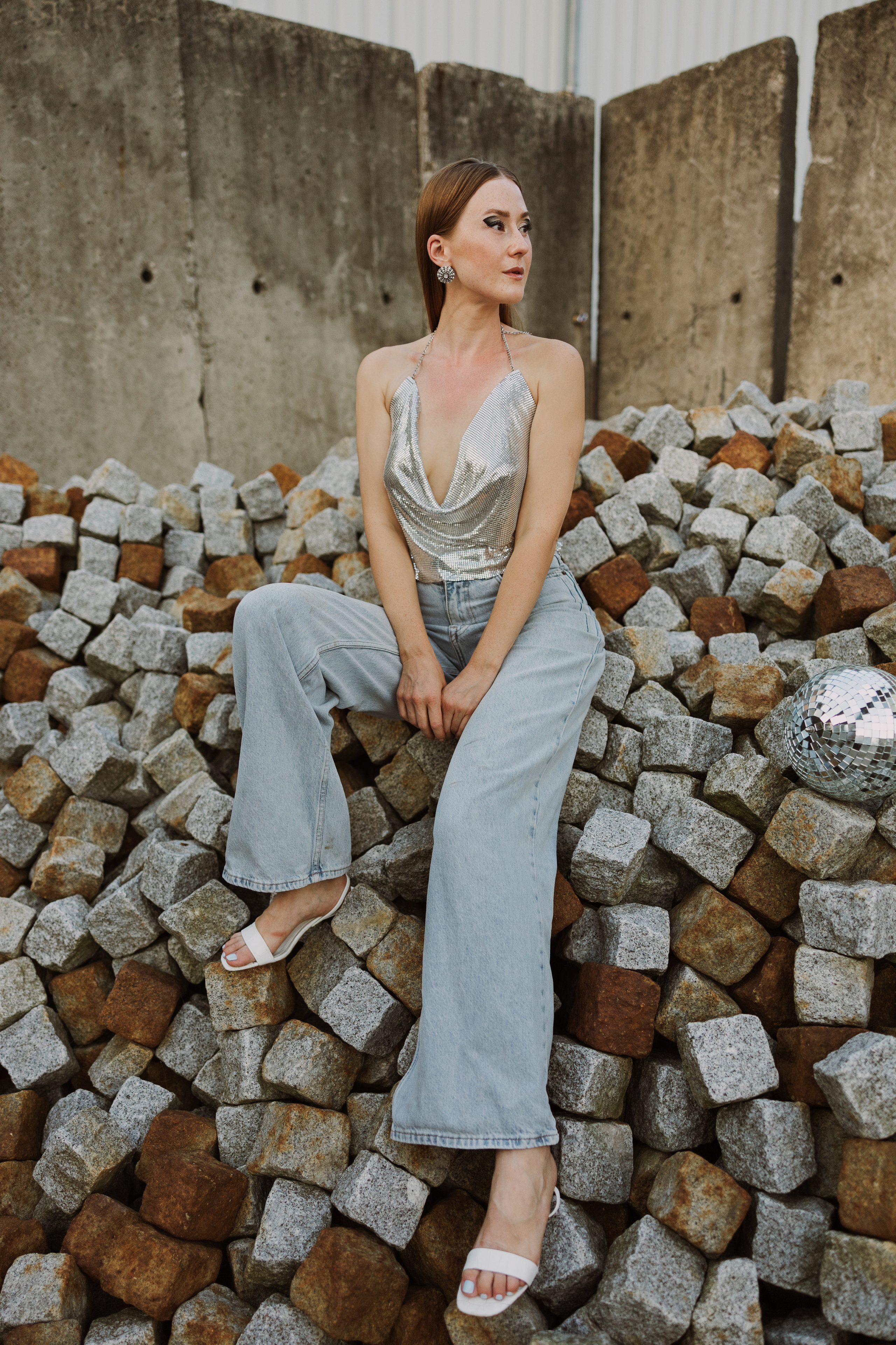 Творческая фотосессия в порту Карлсруэ. Фотограф в Германии — Мария Чистякова