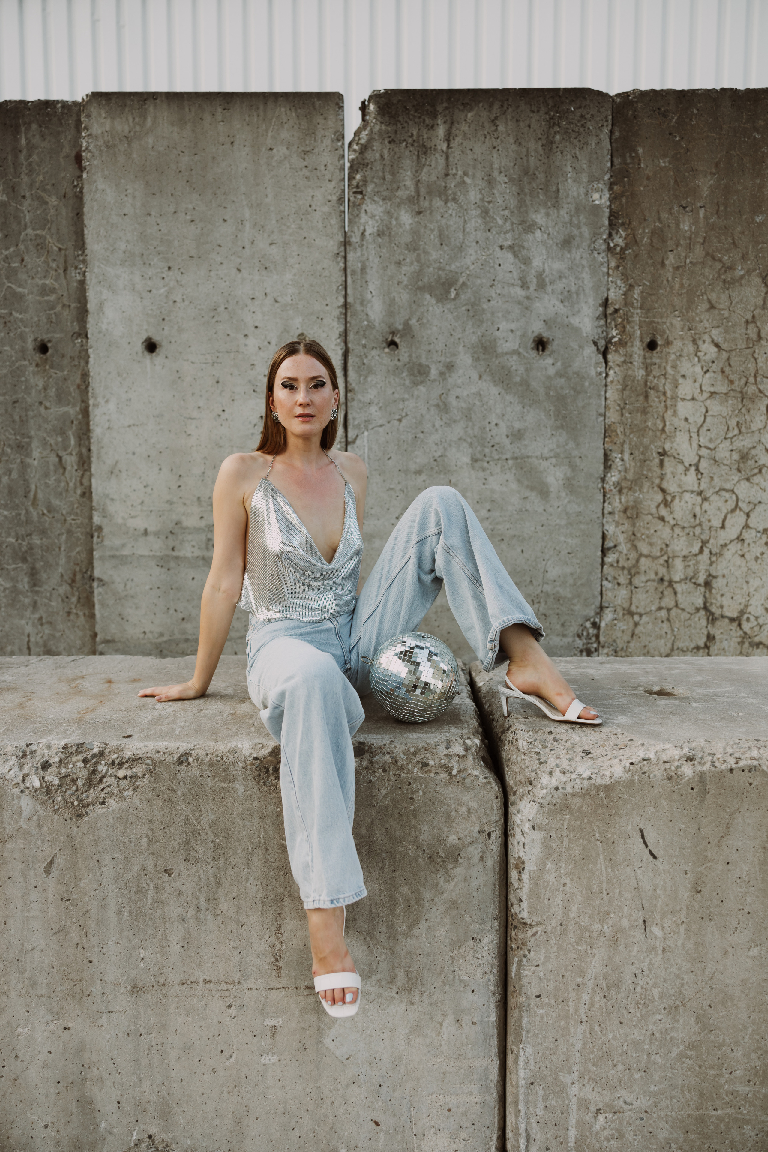 Творческая фотосессия в порту Карлсруэ. Фотограф в Германии — Мария Чистякова