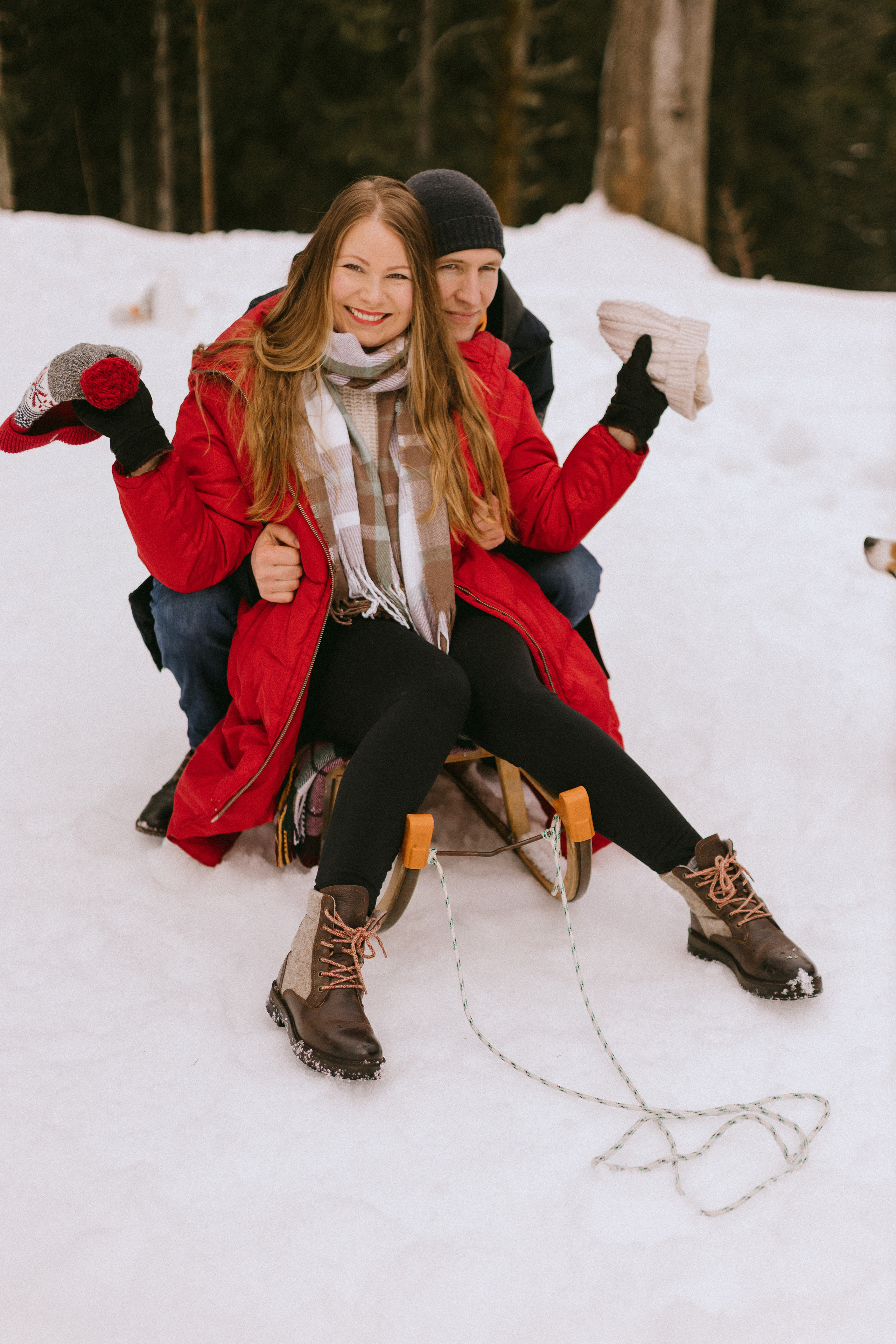 Семейная фотосессия в зимнем лесу. Maria Chistyakovа — Fotografin in Karlsruhe, Baden-Baden und Umgebung