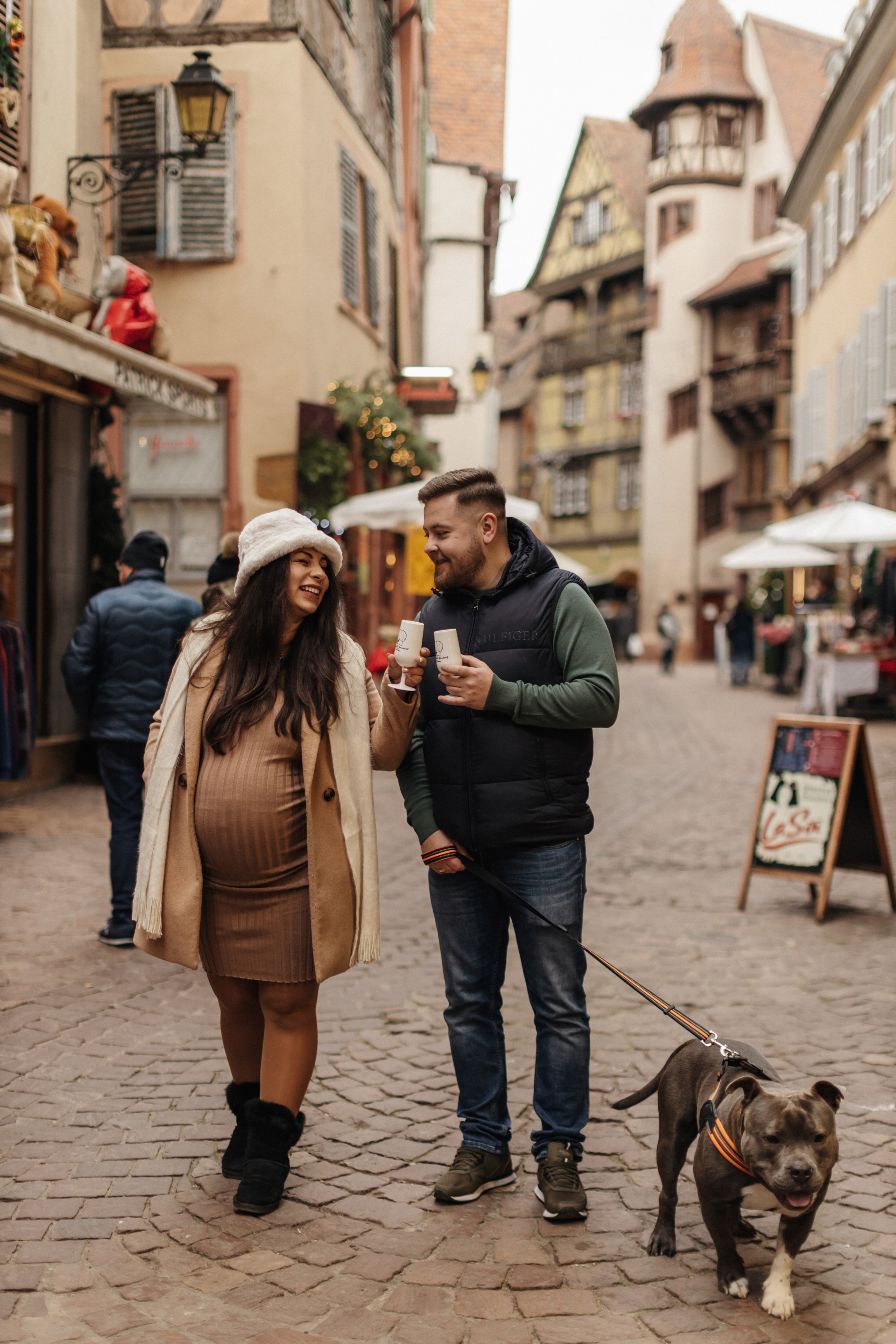 Фотосессия беременности в городе Кольмар. Фотограф в Германии — Мария Чистякова