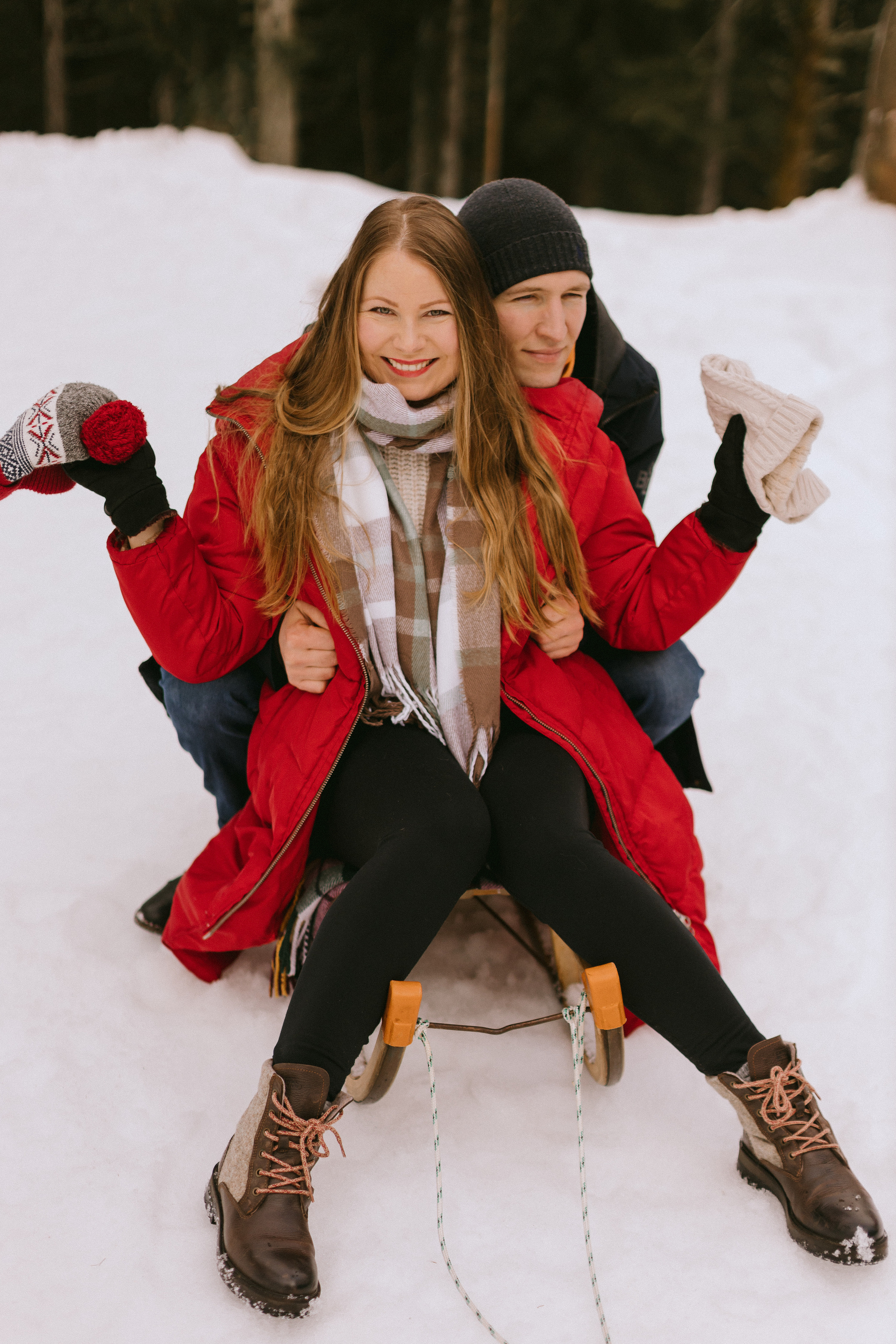 Семейная фотосессия в зимнем лесу. Maria Chistyakovа — Fotografin in Karlsruhe, Baden-Baden und Umgebung