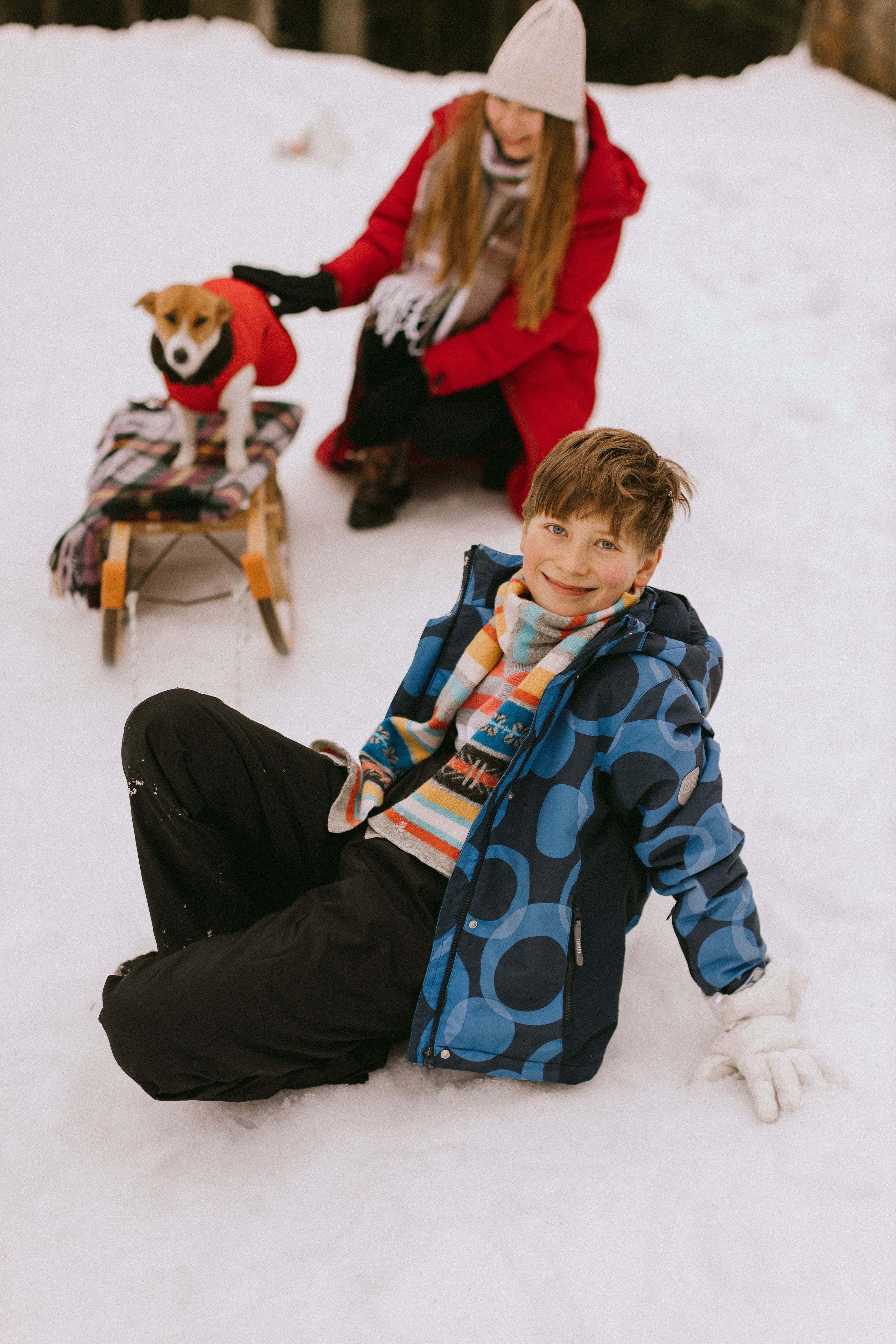Семейная фотосессия в зимнем лесу. Maria Chistyakovа — Fotografin in Karlsruhe, Baden-Baden und Umgebung