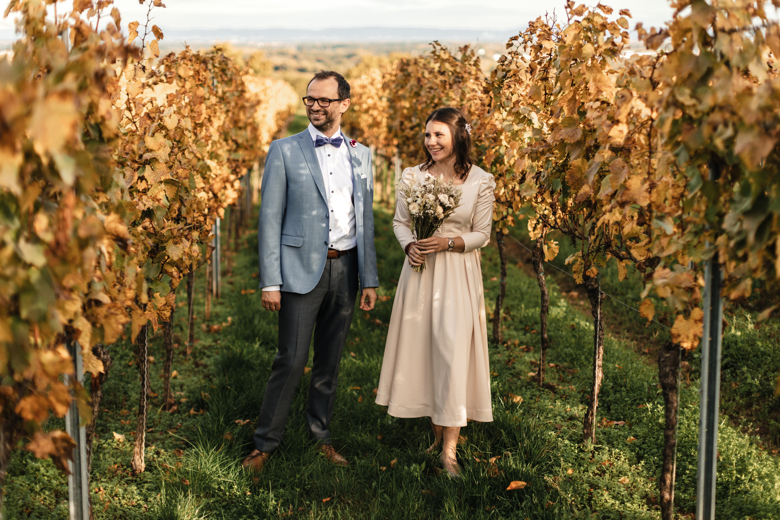 Свадебная фотосессия в виноградниках. Фотограф в Германии — Мария Чистякова