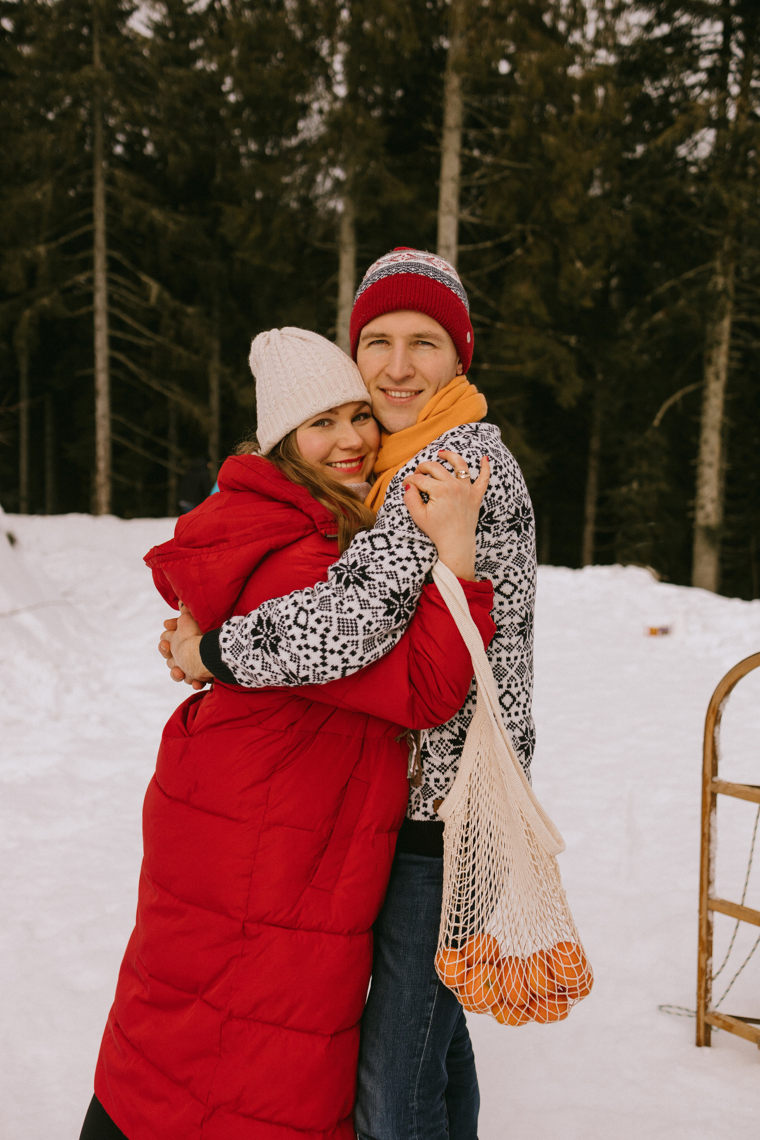 Семейная фотосессия в зимнем лесу. Maria Chistyakovа — Fotografin in Karlsruhe, Baden-Baden und Umgebung