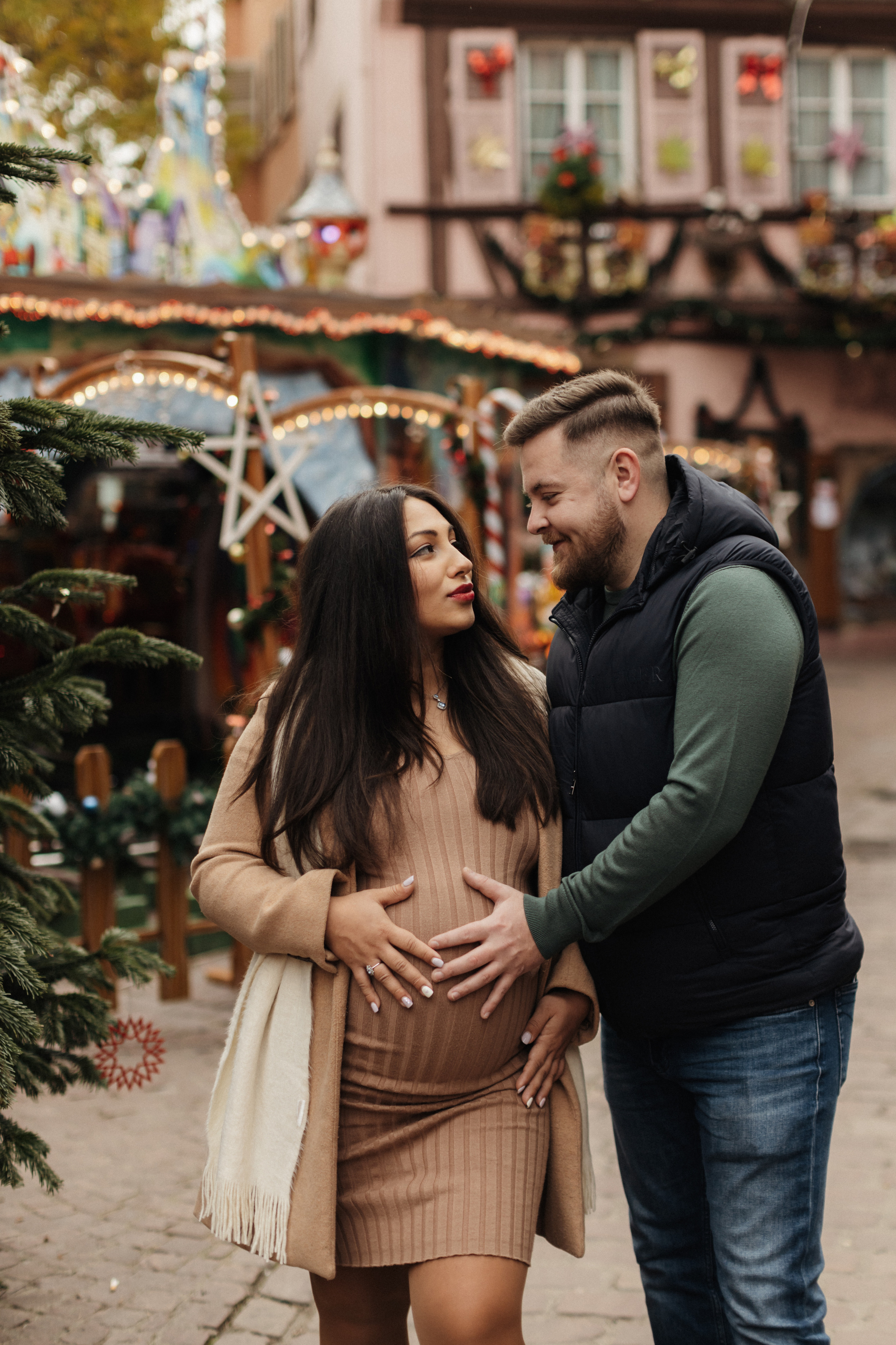 Фотосессия беременности в городе Кольмар. Фотограф в Германии — Мария Чистякова