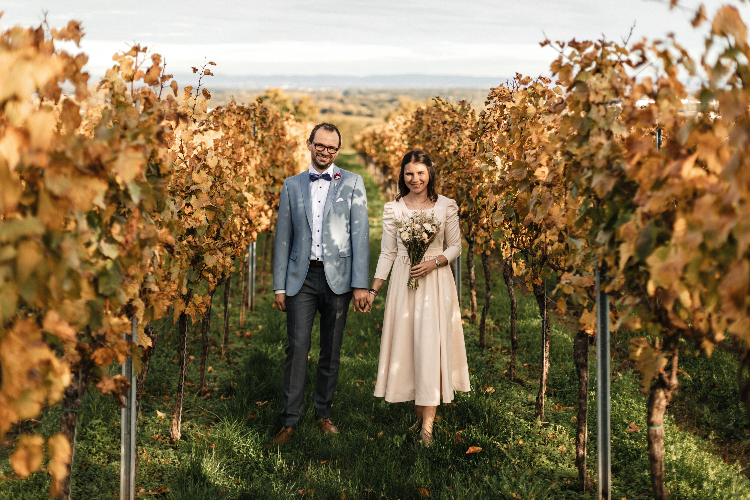 Свадебная фотосессия в виноградниках. Фотограф в Германии — Мария Чистякова
