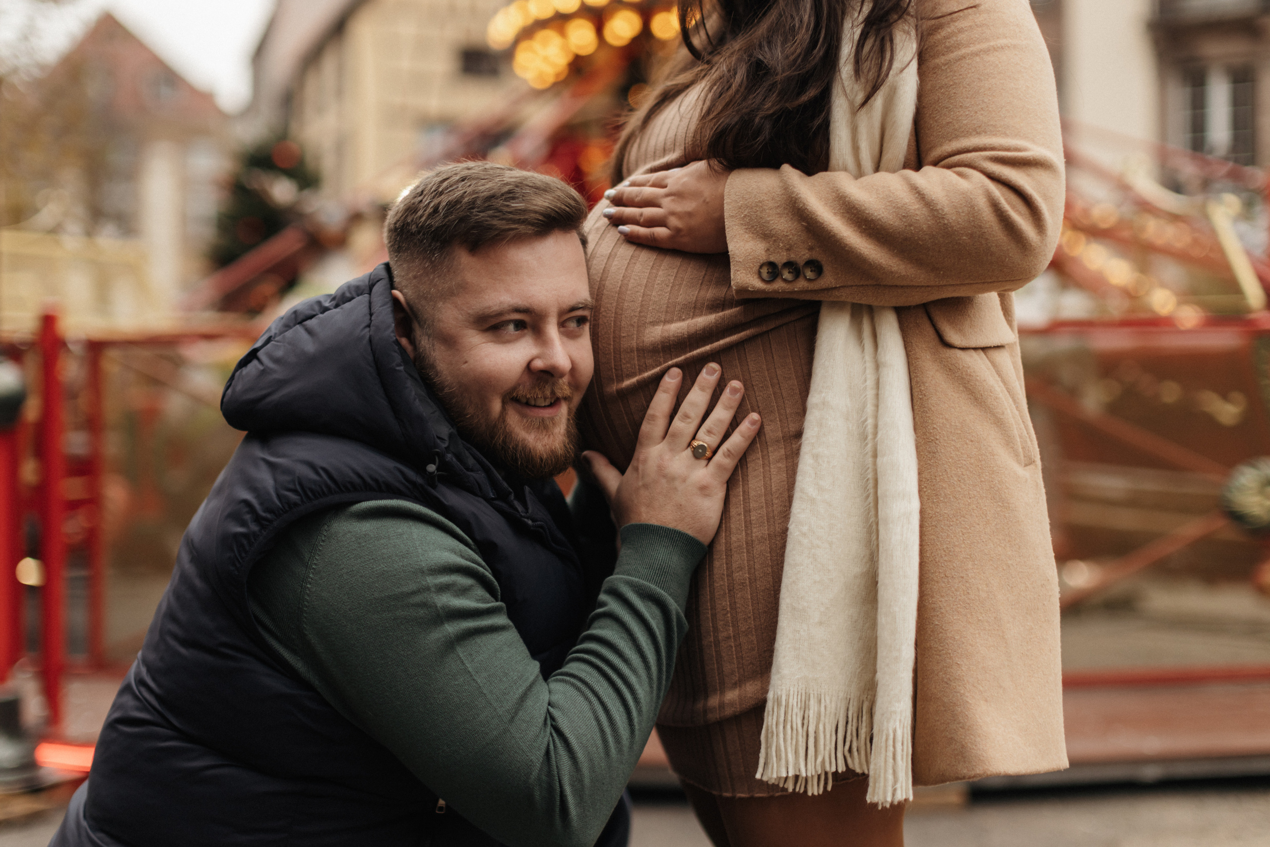 Фотосессия беременности в городе Кольмар. Фотограф в Германии — Мария Чистякова
