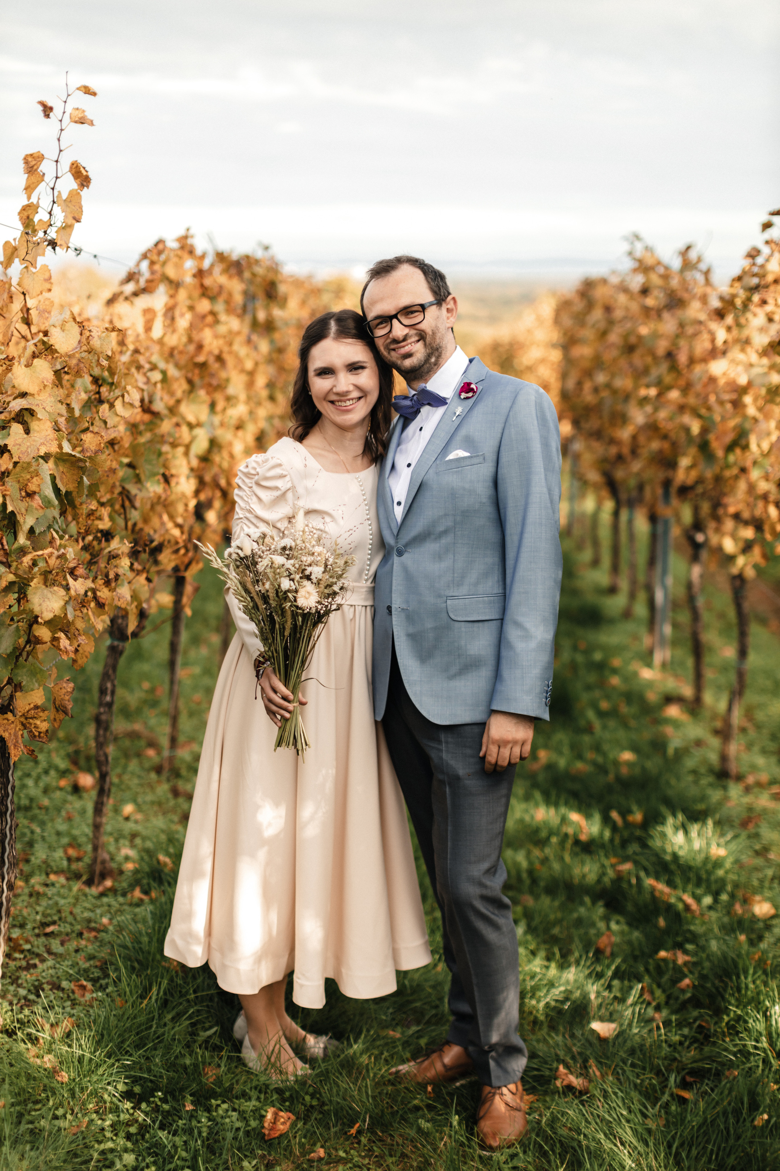 Свадебная фотосессия в виноградниках. Фотограф в Германии — Мария Чистякова