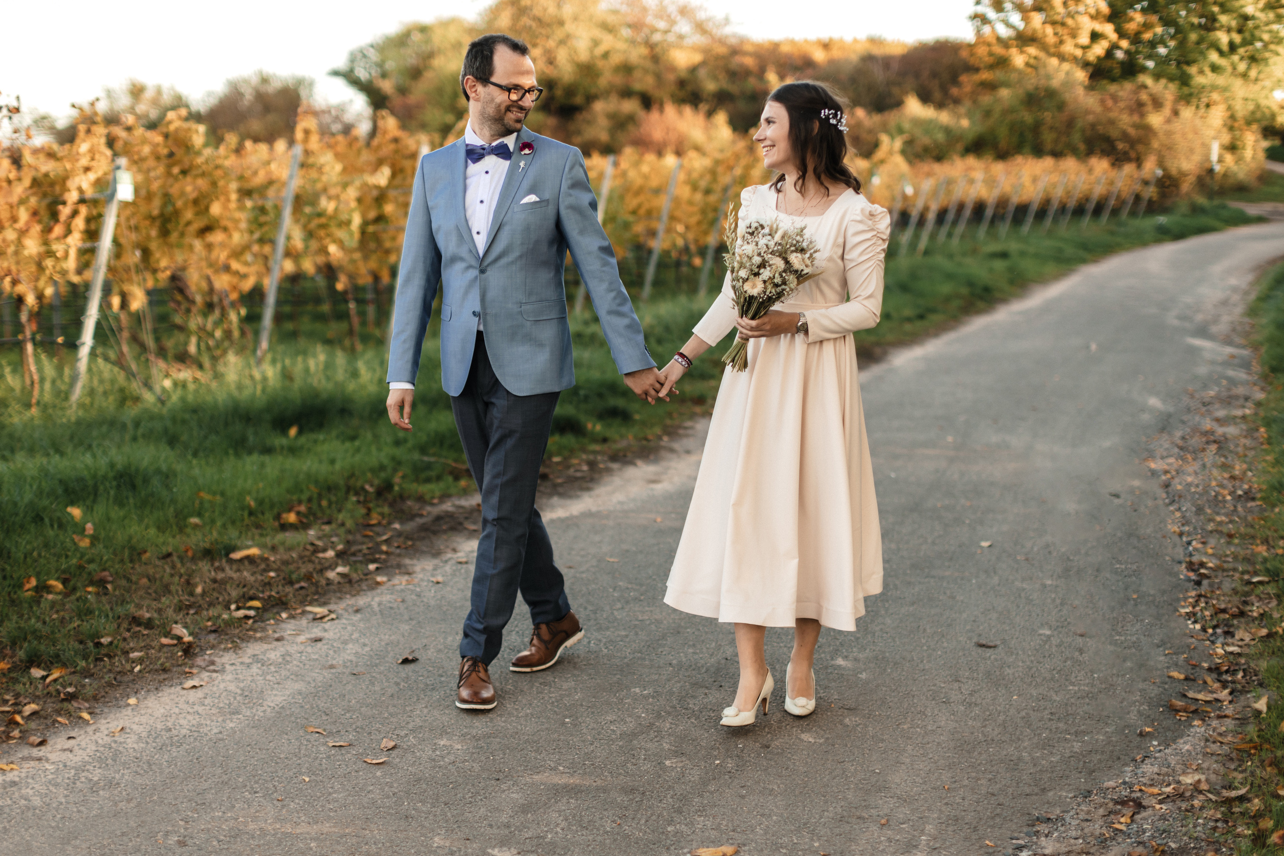 Свадебная фотосессия в виноградниках. Фотограф в Германии — Мария Чистякова