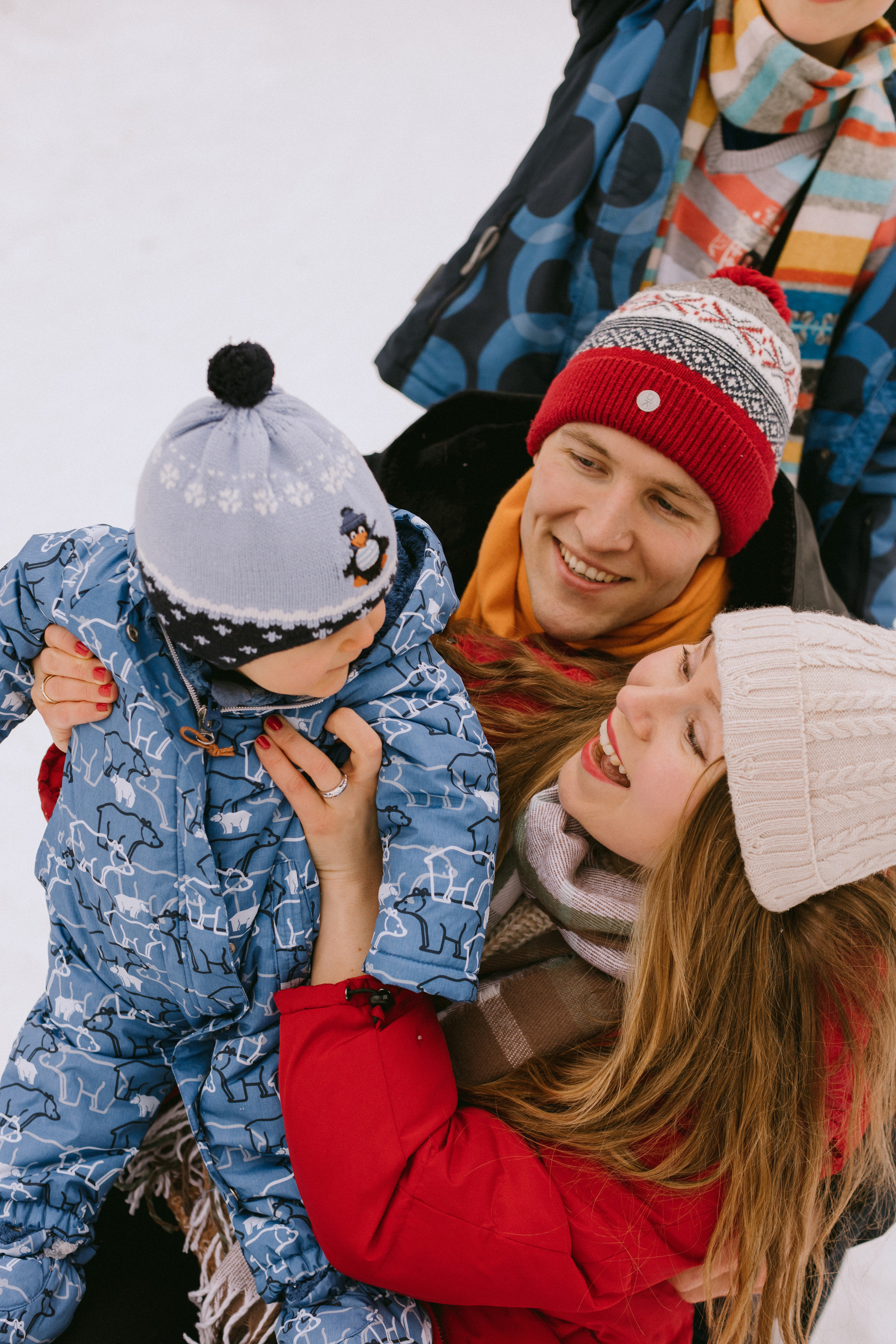 Семейная фотосессия в зимнем лесу. Maria Chistyakovа — Fotografin in Karlsruhe, Baden-Baden und Umgebung