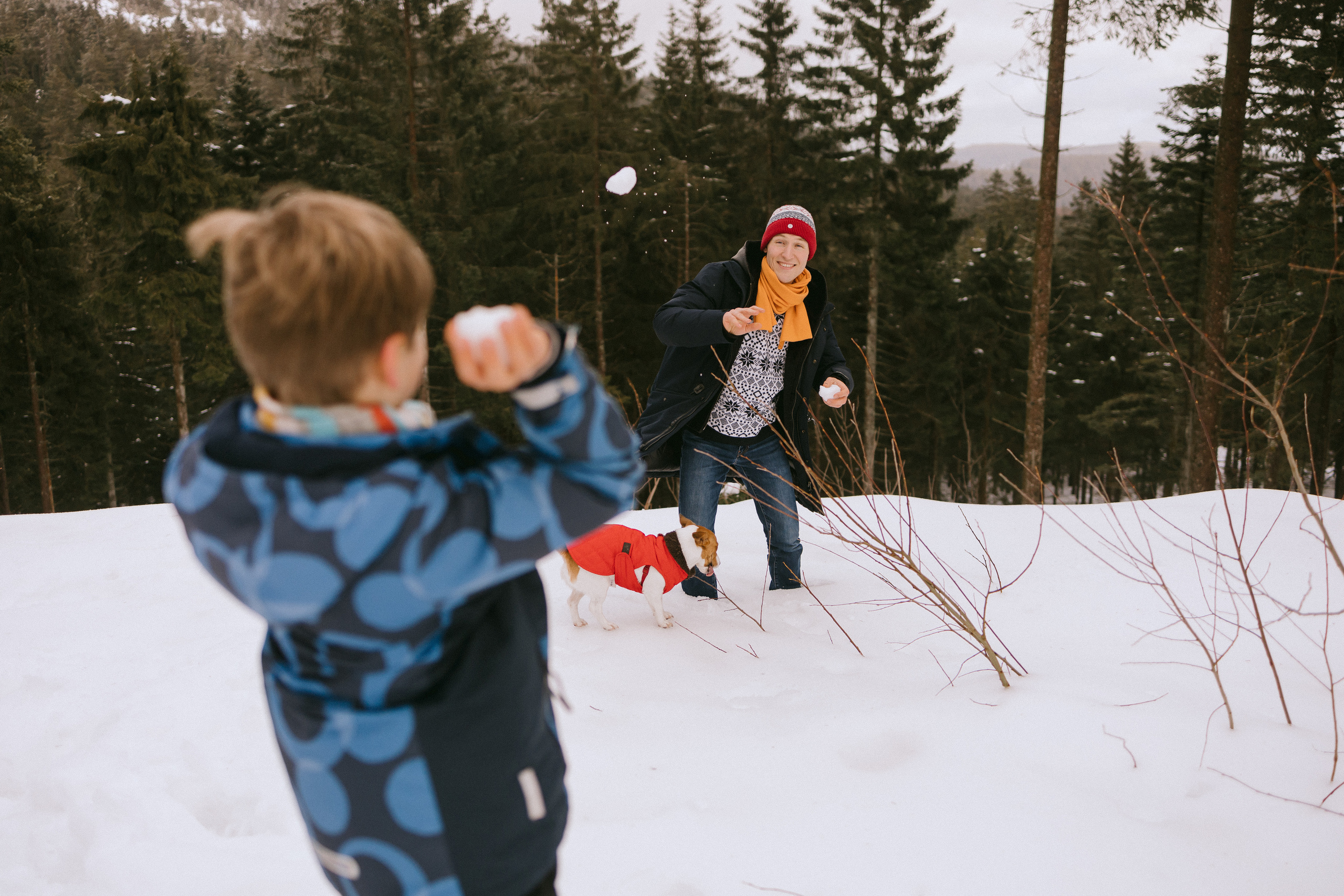 Семейная фотосессия в зимнем лесу. Maria Chistyakovа — Fotografin in Karlsruhe, Baden-Baden und Umgebung