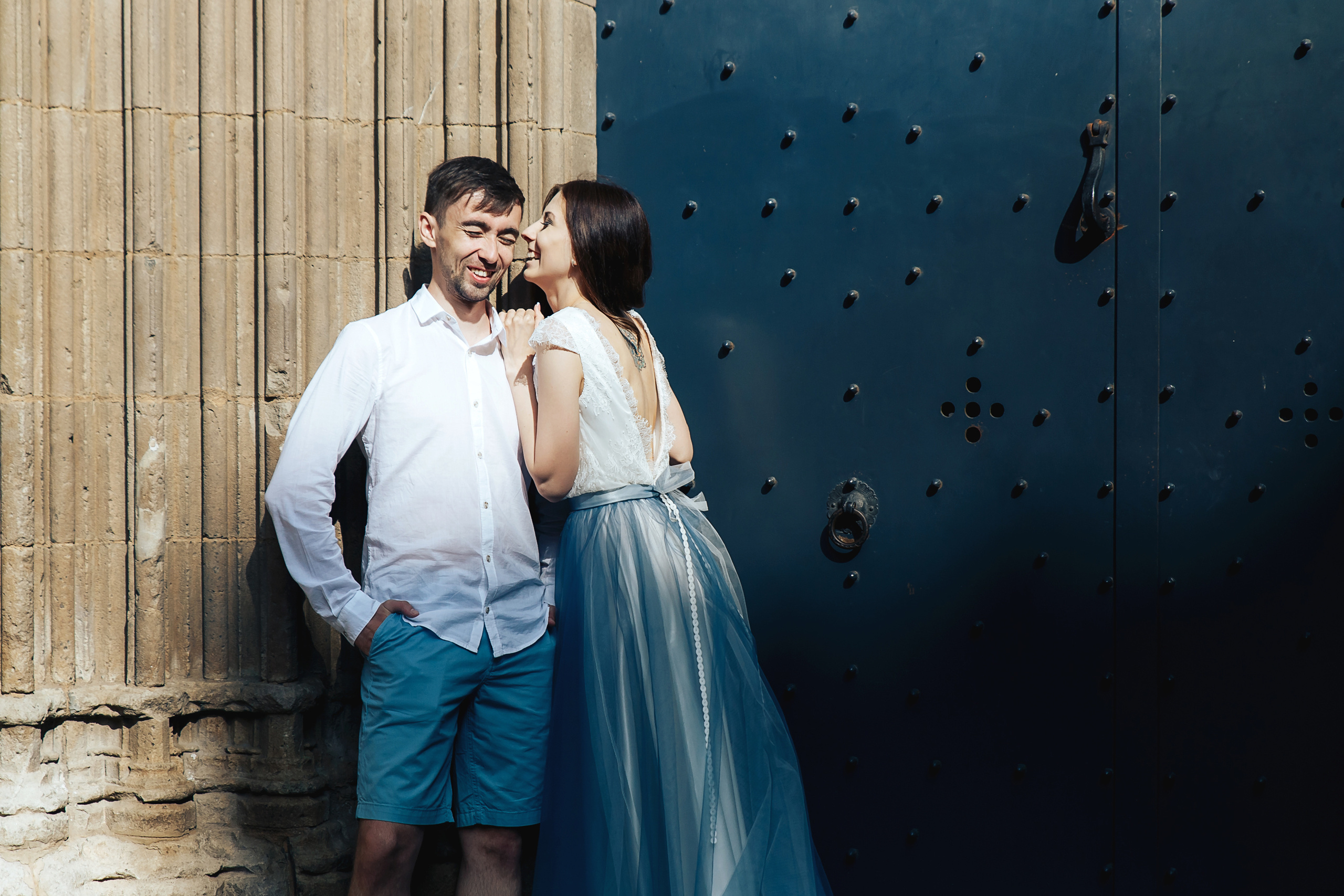 Свадебная фотосесси в Готическом квартале, Барселоне, Испания. Свадебн. Фотограф в Барселоне, в Испании, по всей Европе - Андрей Пасечник. Тел