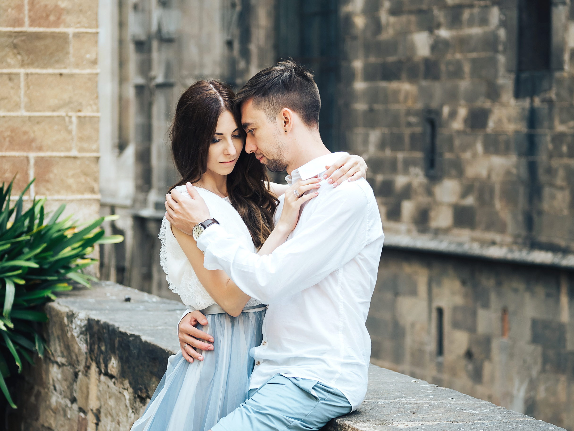 Свадебная фотосесси в Готическом квартале, Барселоне, Испания. Свадебн. Фотограф в Барселоне, в Испании, по всей Европе - Андрей Пасечник. Тел