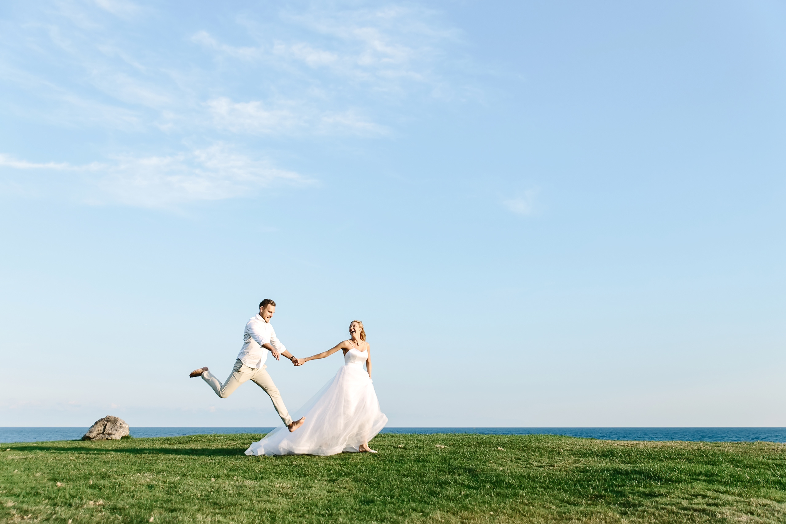 Свадебная фотосессия в Тосса де Мар, побережье Коста Брава, Барселона. Фотограф в Барселоне, в Испании, по всей Европе - Андрей Пасечник. Тел