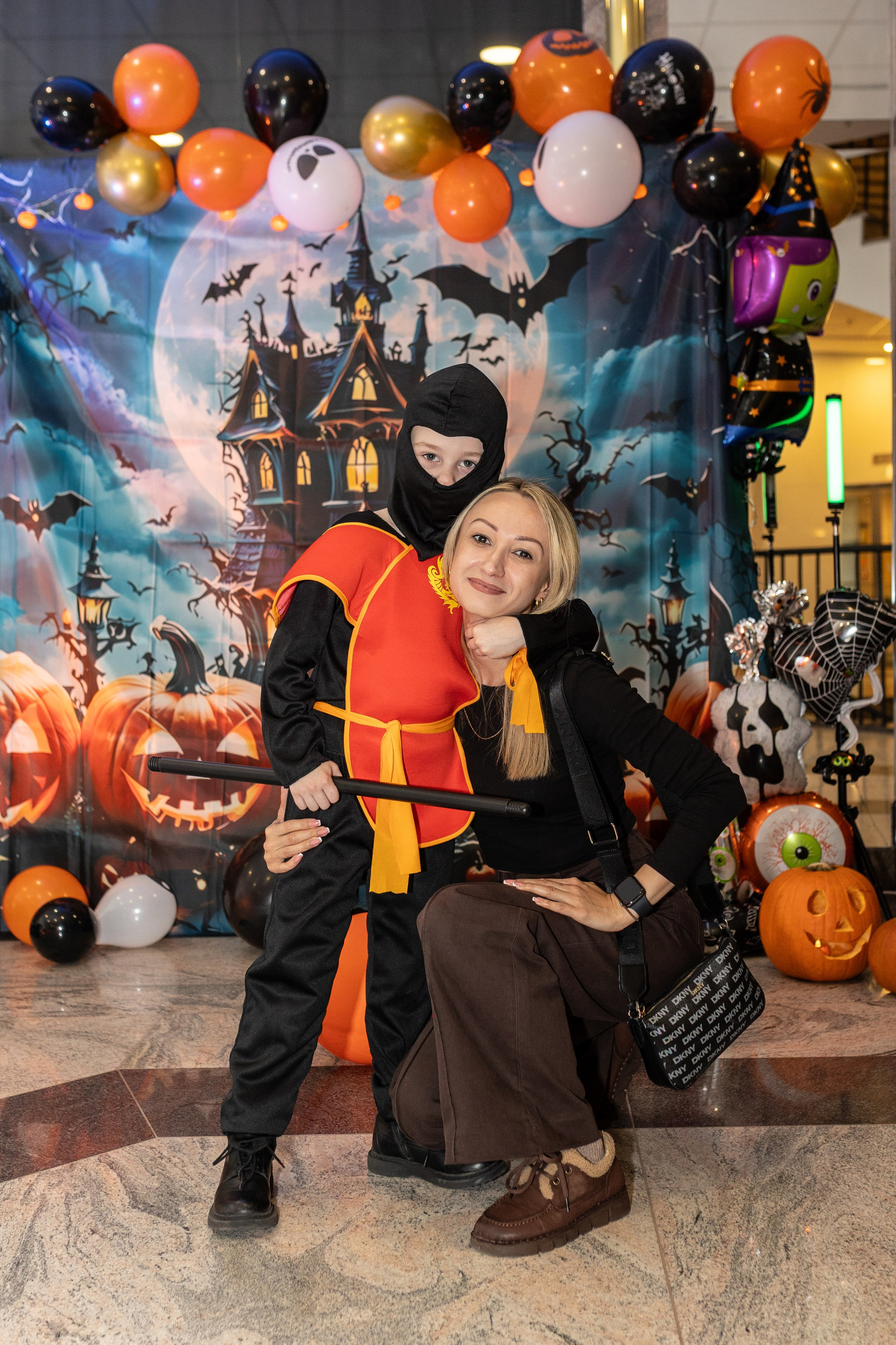 Leo dance studio Helloween 2025. Семейный и детский фотограф в Варшаве Мила Бобровская