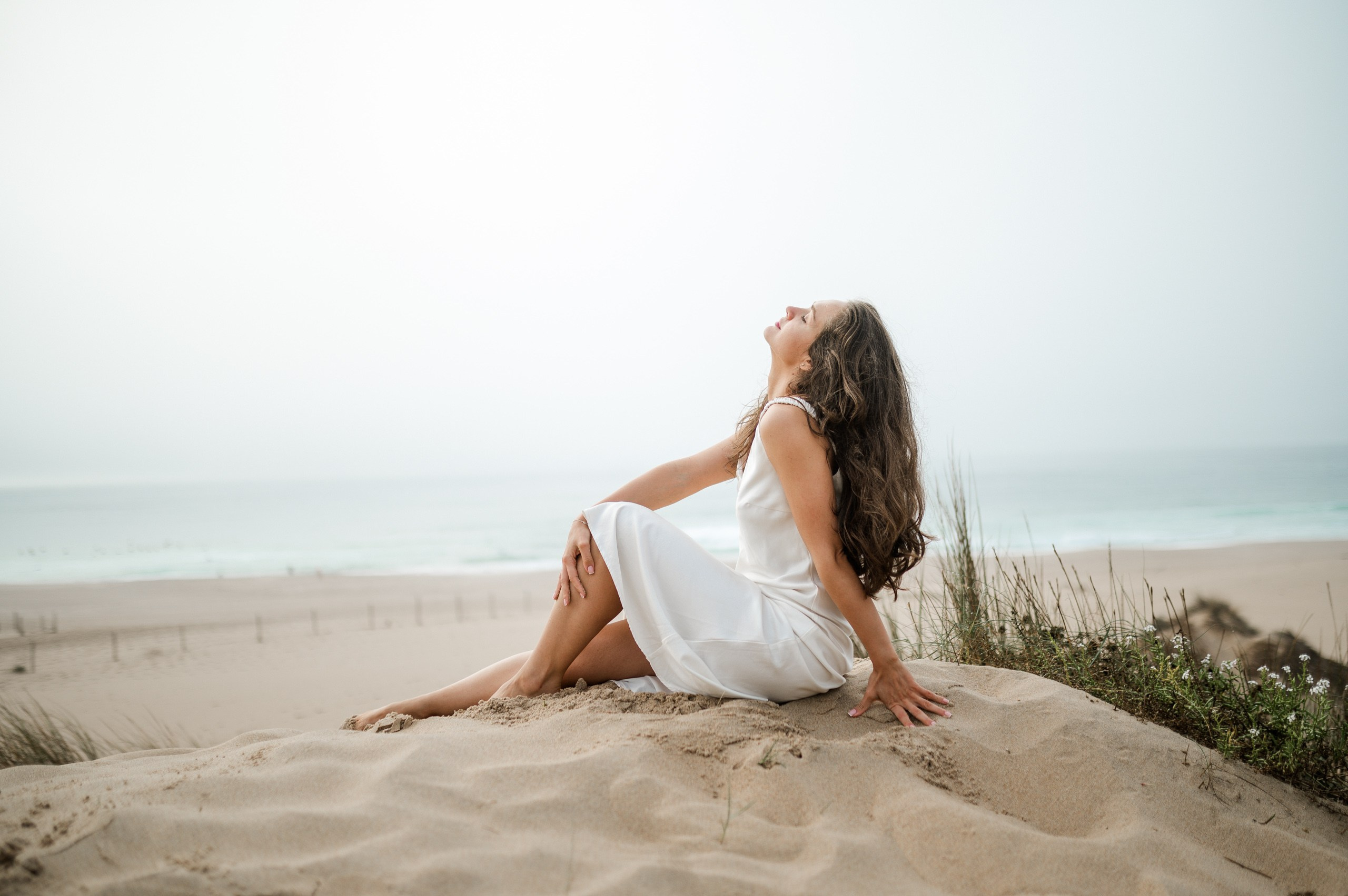Photo shoot on the beach in Portugal