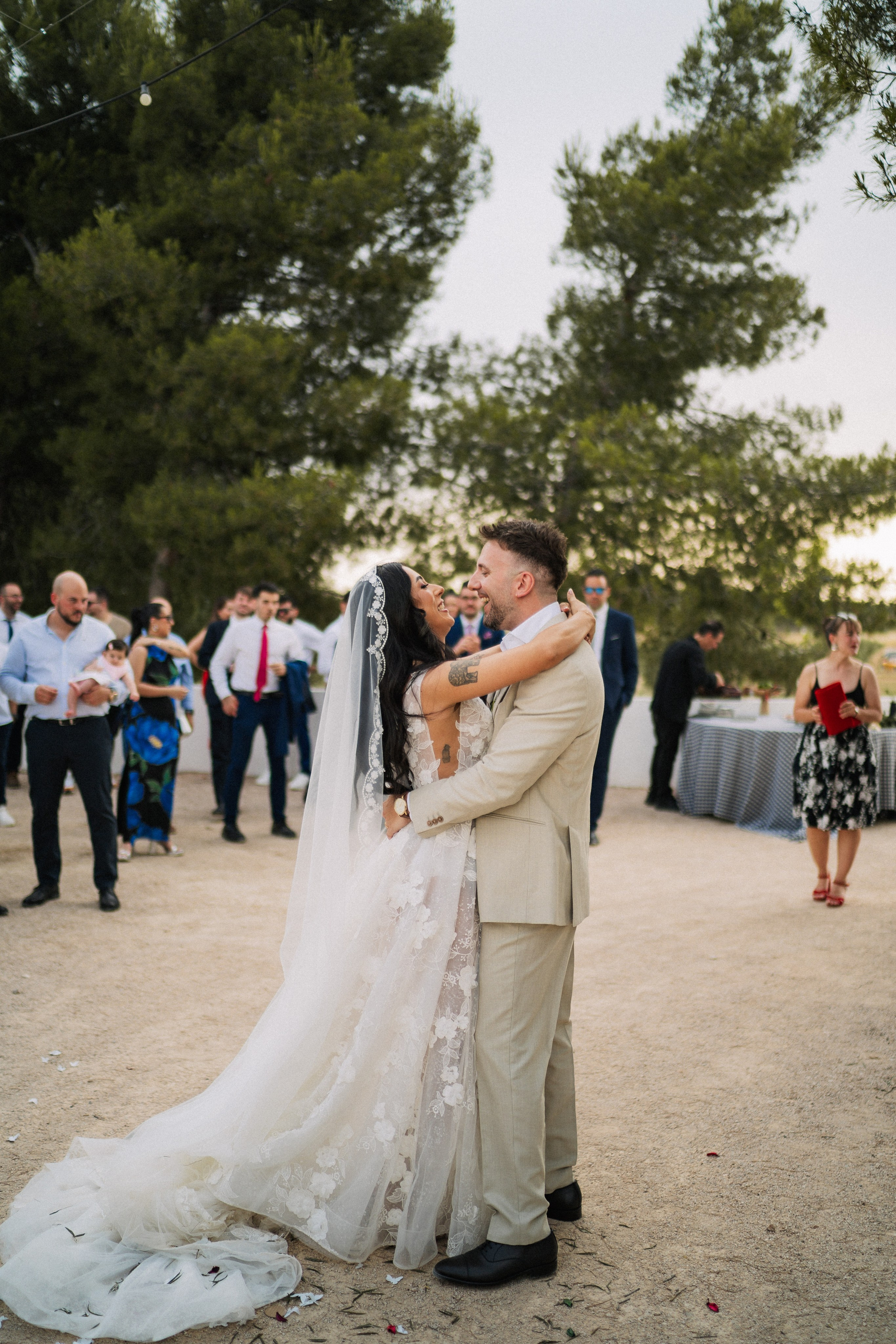 Nerea y Samuel. Christian García