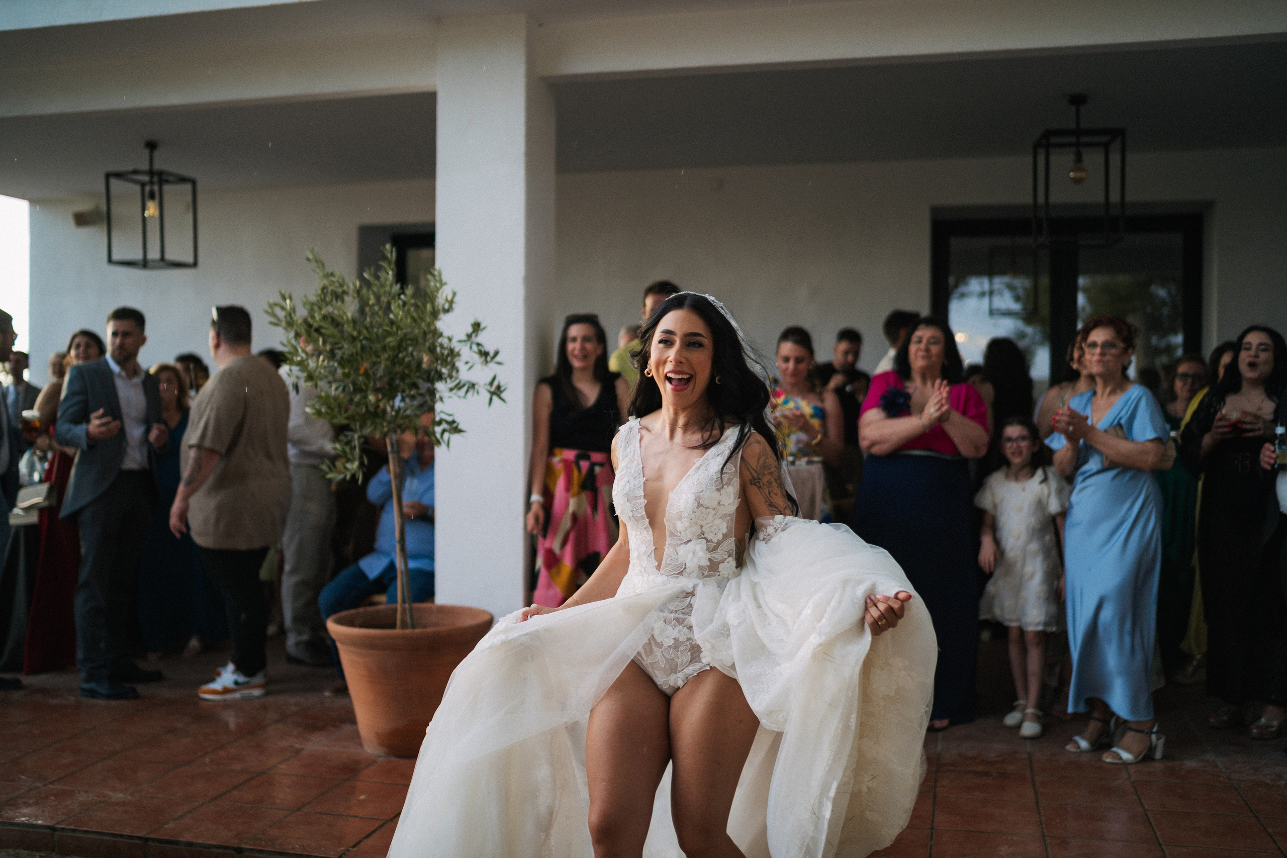 Nerea y Samuel. Christian García