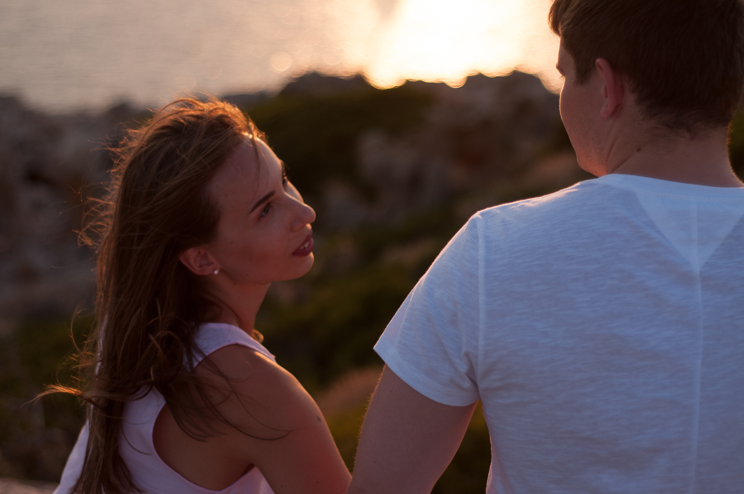 Life style. Photographer at Santorini