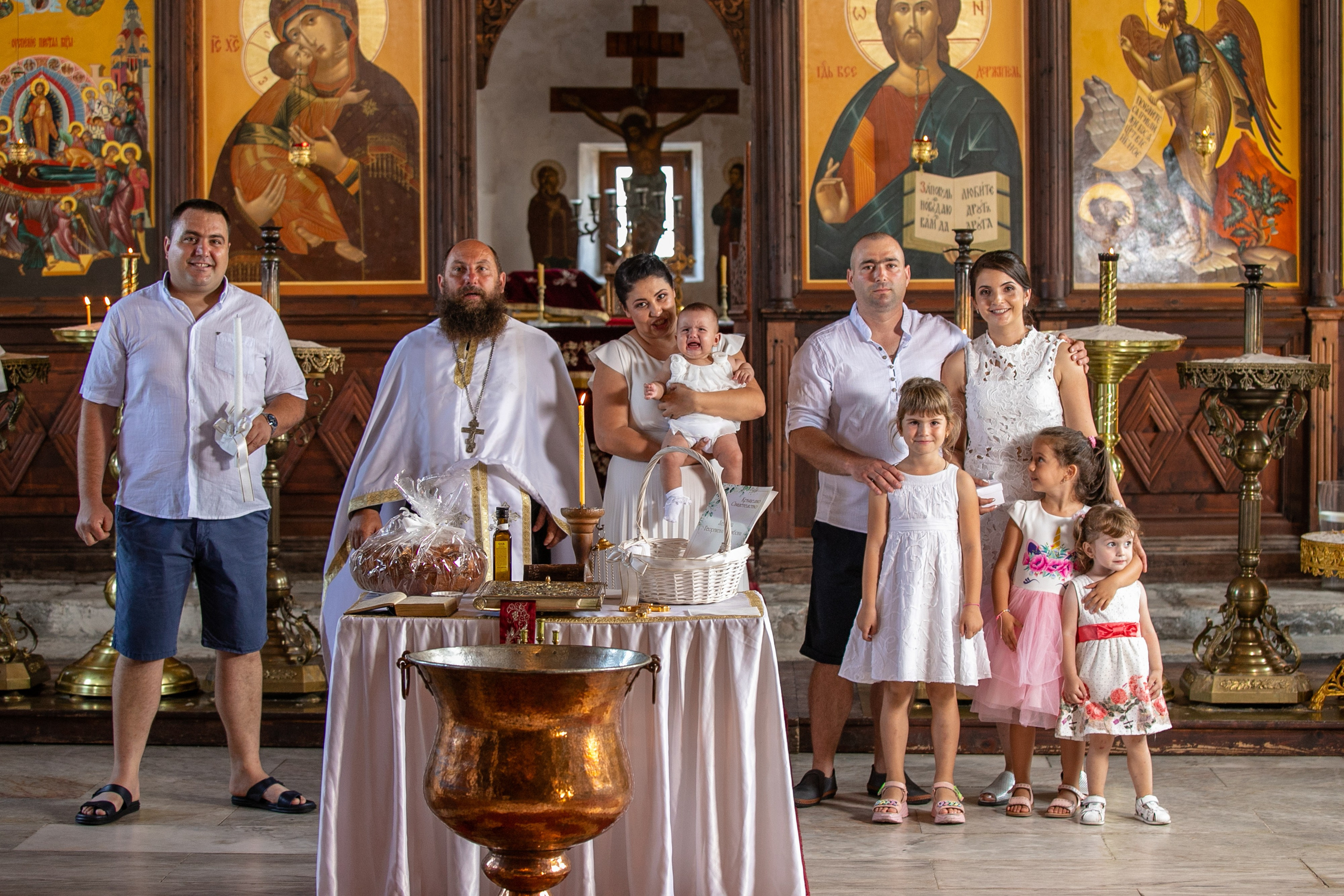 Крещение фото. Family photographer in Burgas VladZavorg