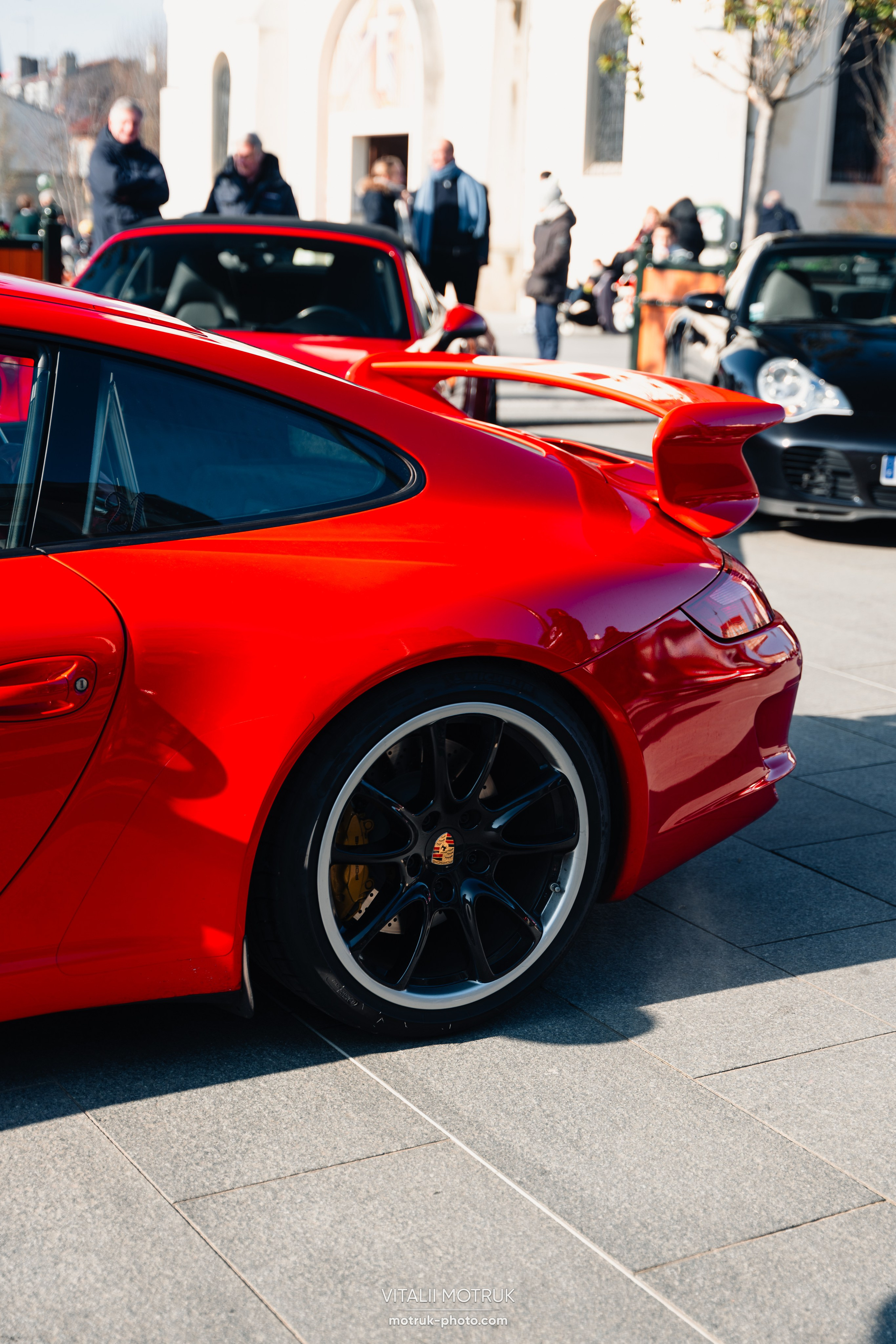 Rassemblement Colombes 16 fevrier 2025. Photographe de voitures à Paris — Vitalii Motruk